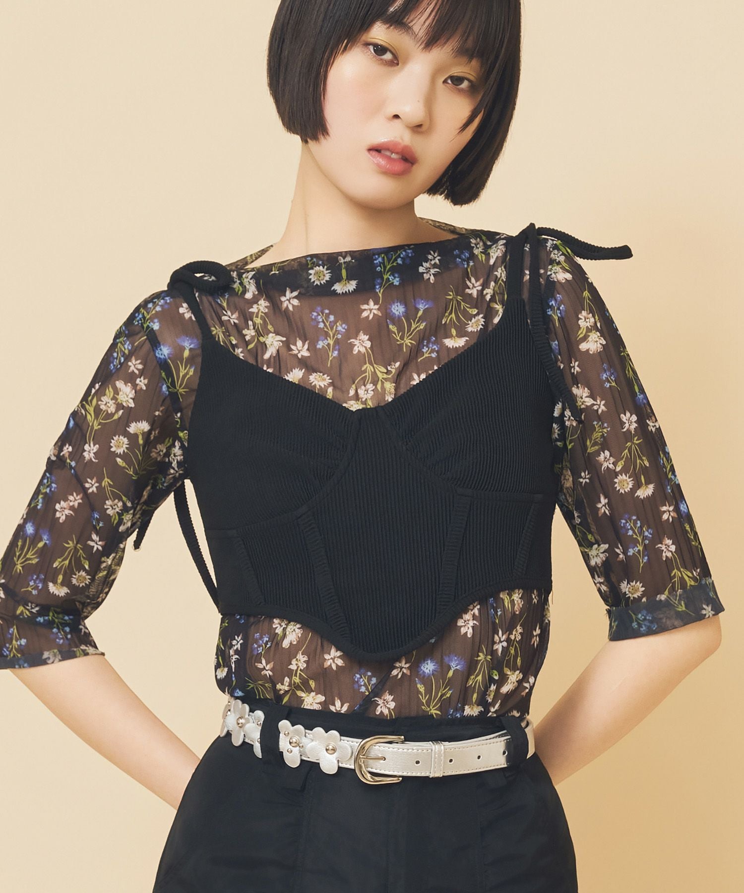 Casselini(キャセリーニ)フラワーモチーフベルト | CASSELINI ONLINE SHOP