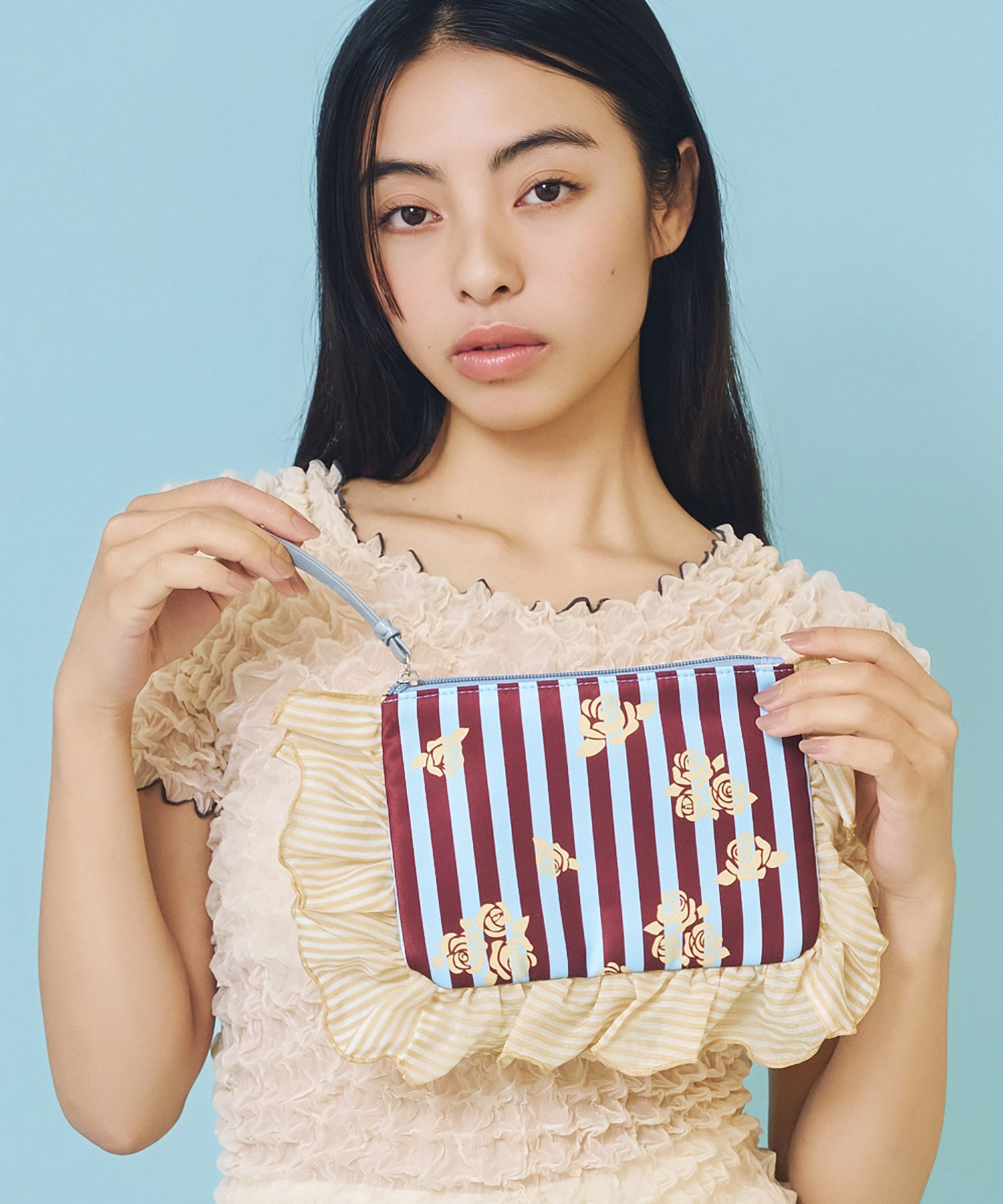 Casselini(キャセリーニ)花柄プリントポーチ | CASSELINI ONLINE SHOP