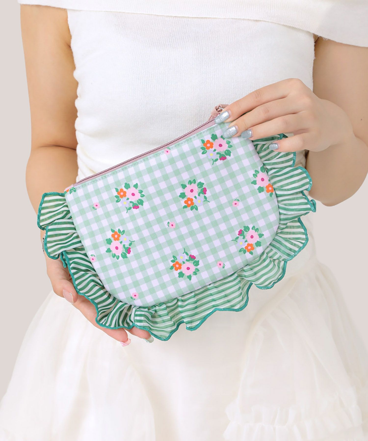 Casselini(キャセリーニ)花柄プリントポーチ | CASSELINI ONLINE SHOP