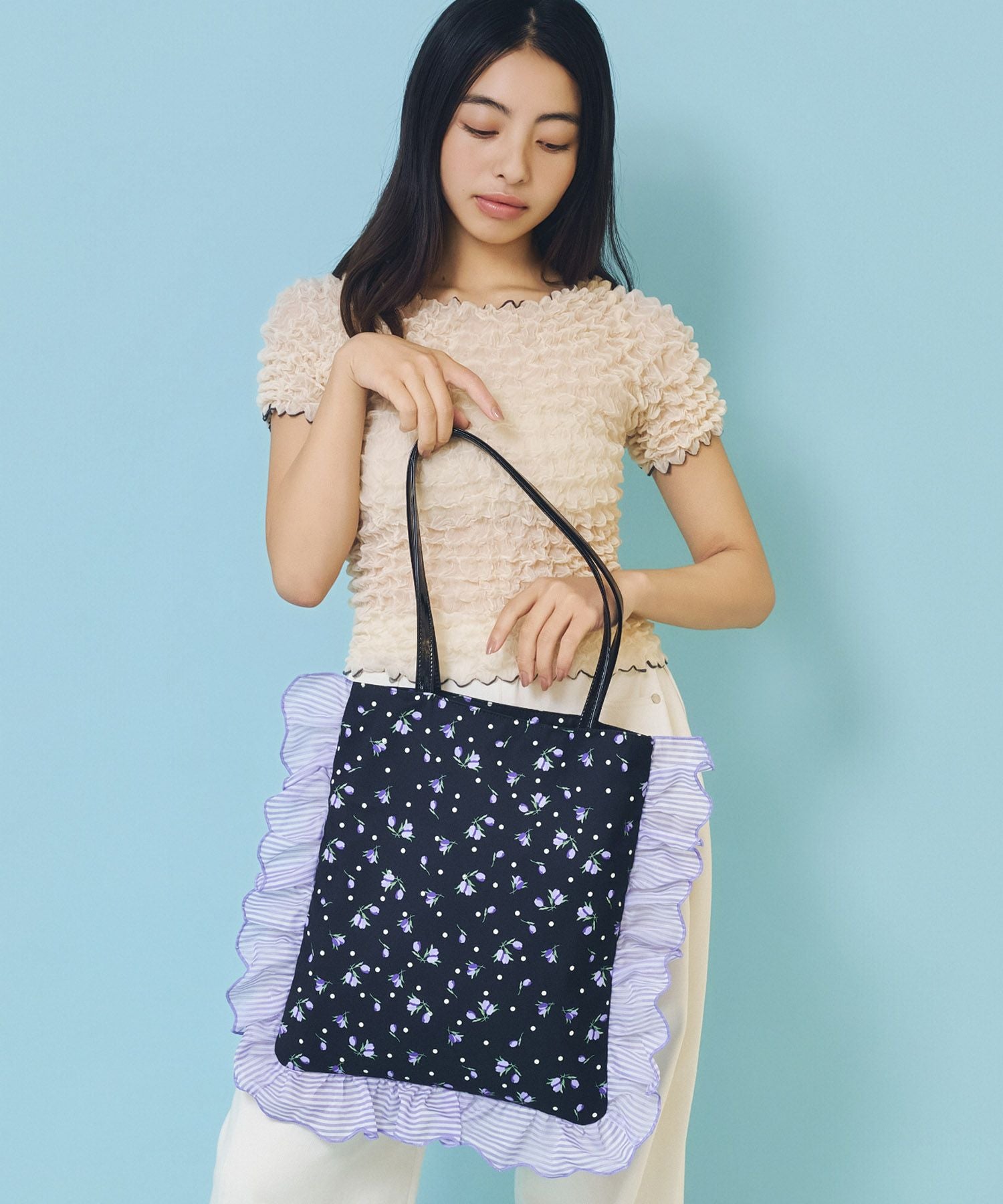 Casselini(キャセリーニ)花柄プリントトート | CASSELINI ONLINE SHOP