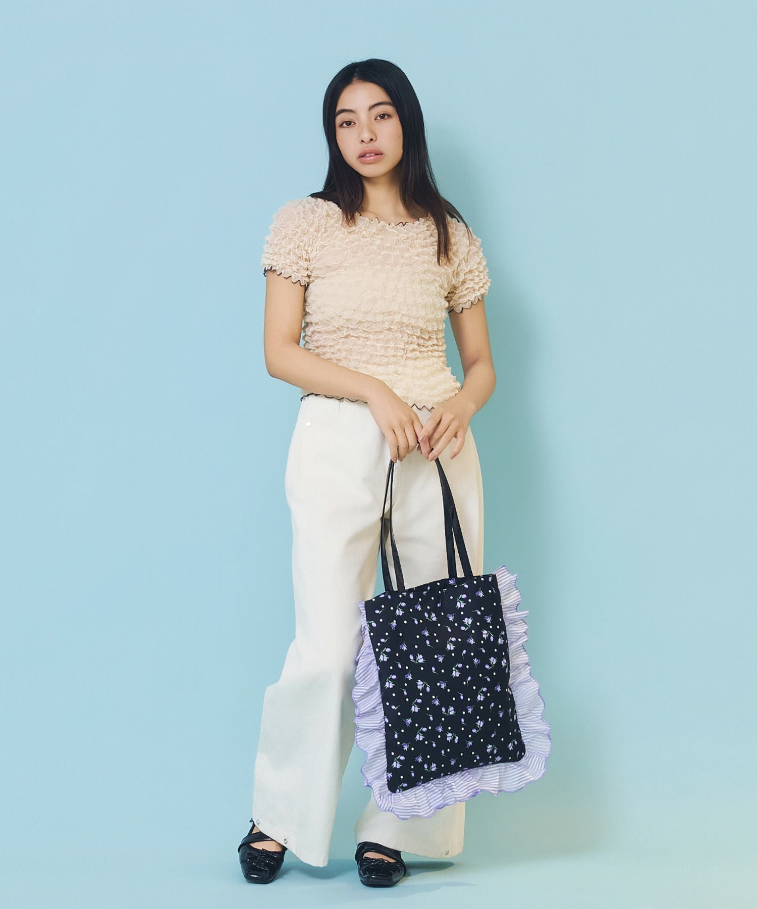 Casselini(キャセリーニ)花柄プリントトート | CASSELINI ONLINE SHOP