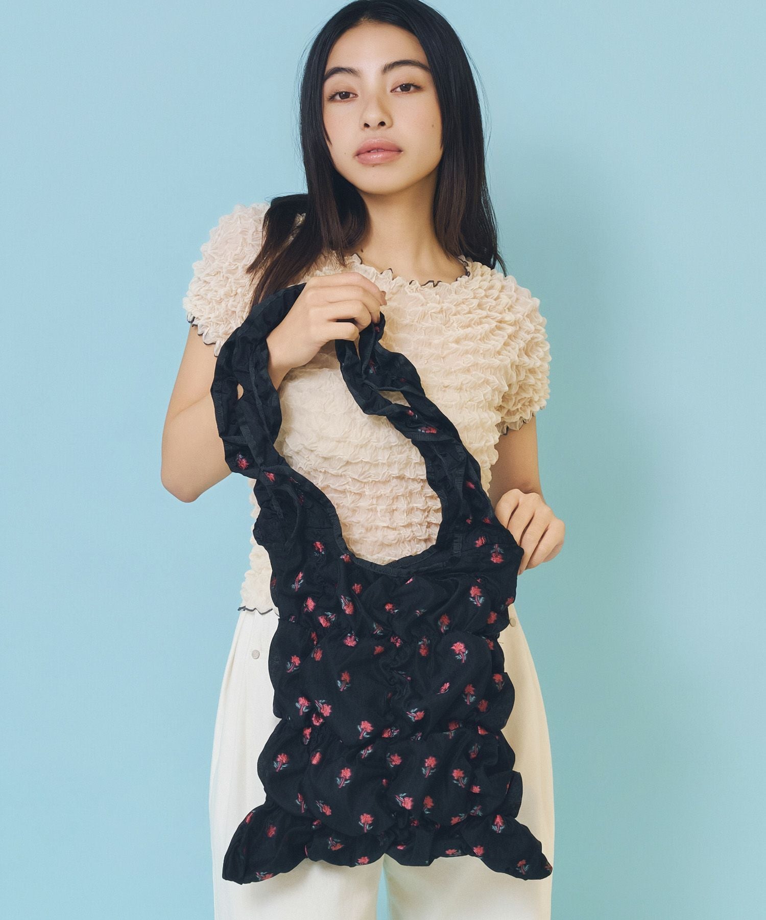 Casselini(キャセリーニ)バラモチーフミニショルダー | CASSELINI