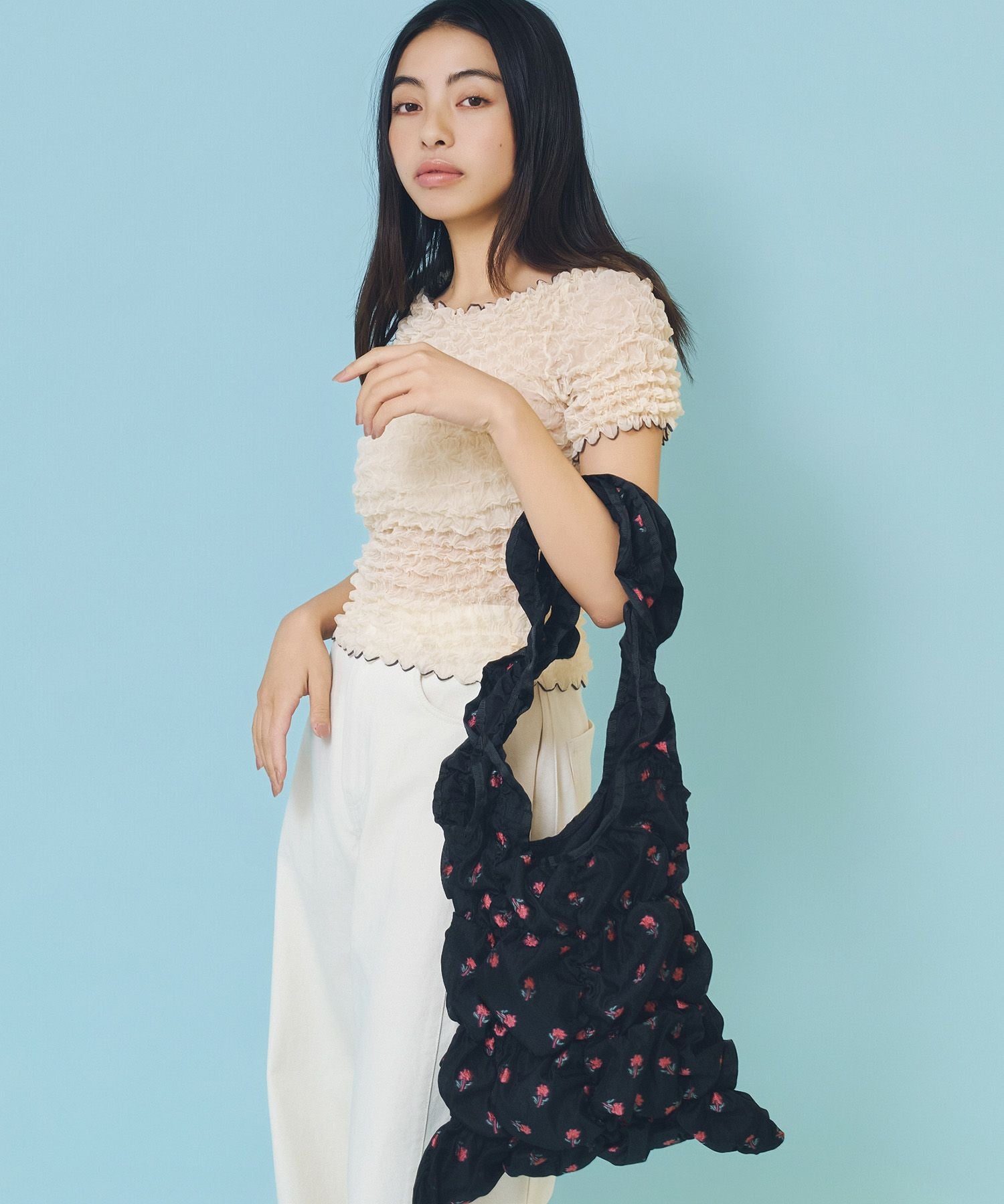 Casselini(キャセリーニ)スクエアギャザートート | CASSELINI ONLINE SHOP