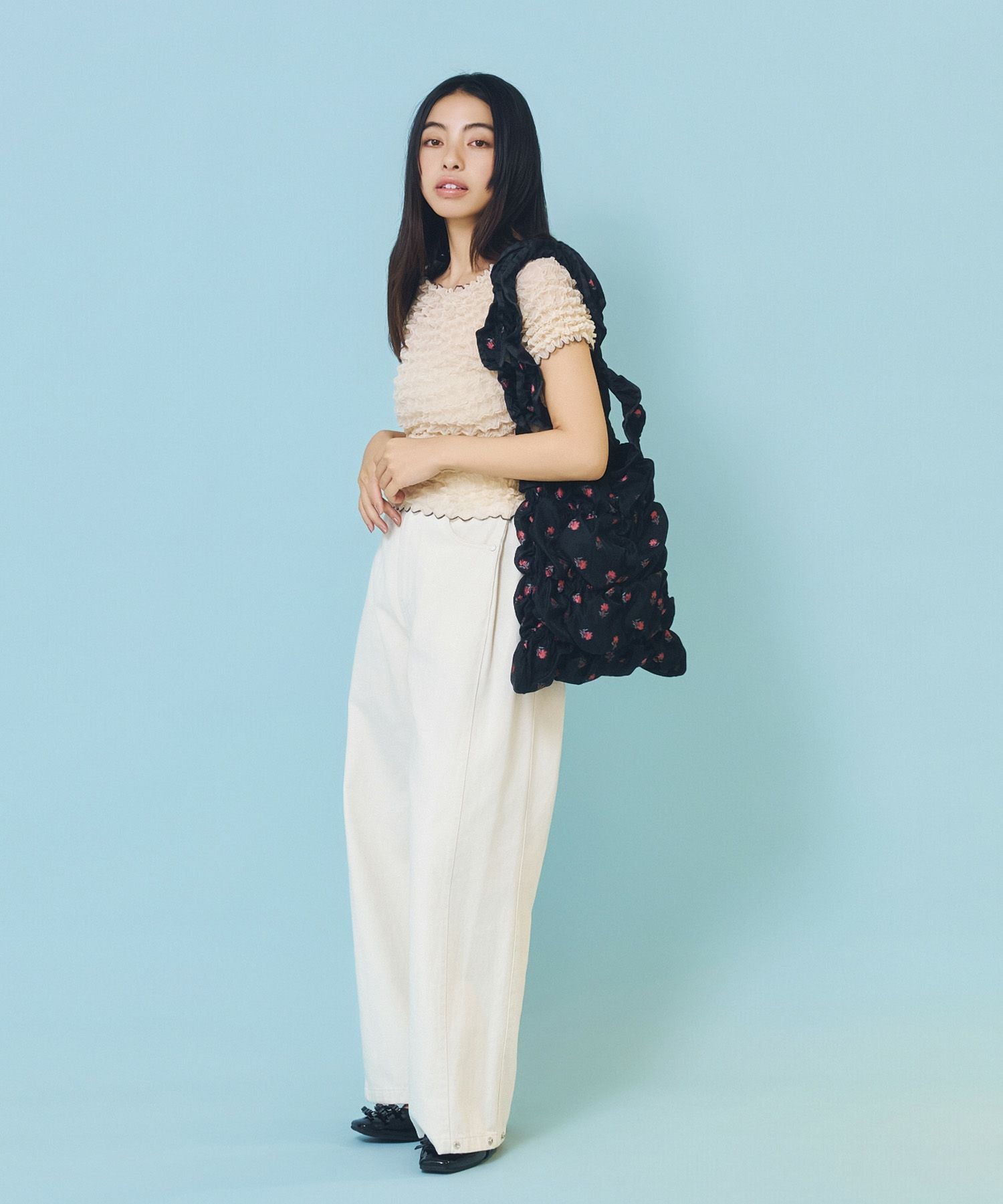 Casselini(キャセリーニ)スクエアギャザートート | CASSELINI ONLINE SHOP