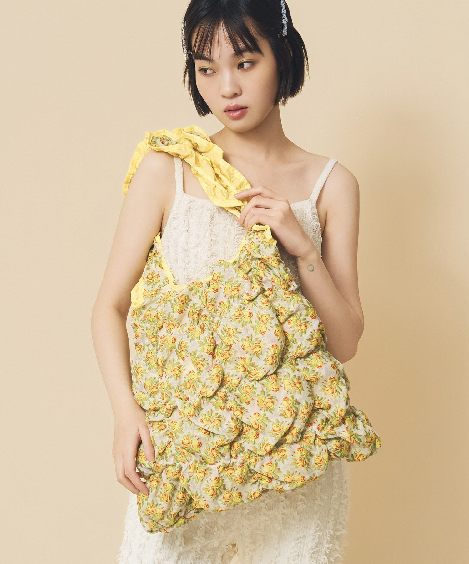 ☆キャシディー☆ Casselini(キャセリーニ)スクエアギャザートート | CASSELINI ONLINE SHOP