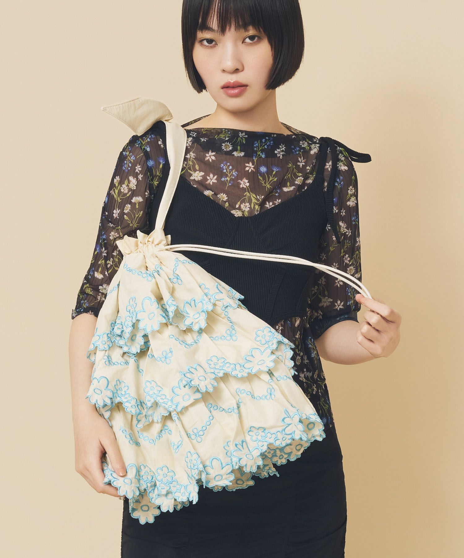 Casselini(キャセリーニ)フラワーレースバッグ | CASSELINI ONLINE SHOP