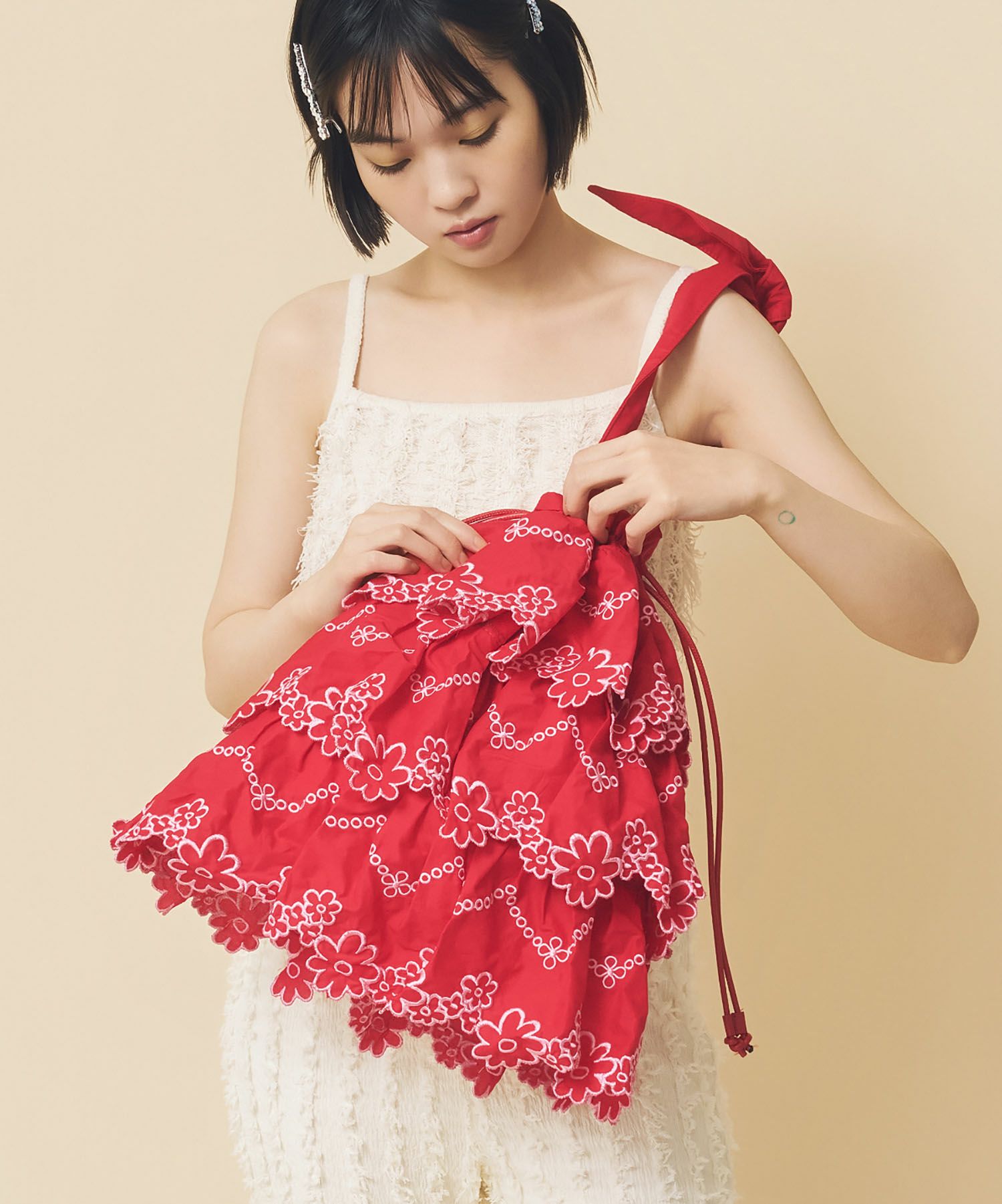 Casselini(キャセリーニ)フラワーレースバッグ | CASSELINI ONLINE SHOP