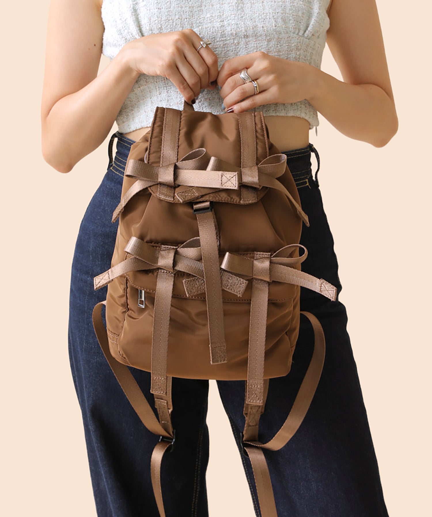 Casseliniキャセリーニ ミニリボンバッグパック Casselini(キャセリーニ)ミニリボンバッグパック | CASSELINI ONLINE SHOP