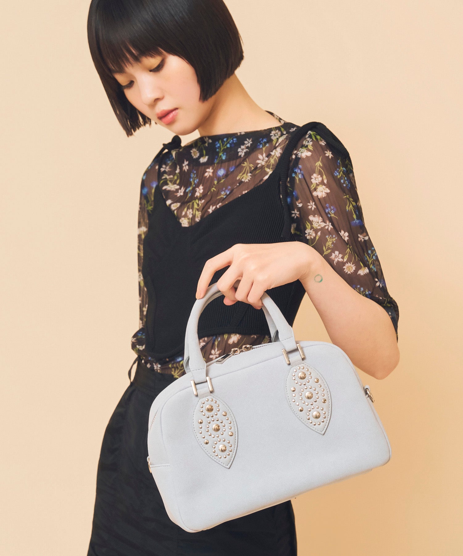 Casselini(キャセリーニ)スタッズハンドバッグ | CASSELINI ONLINE SHOP