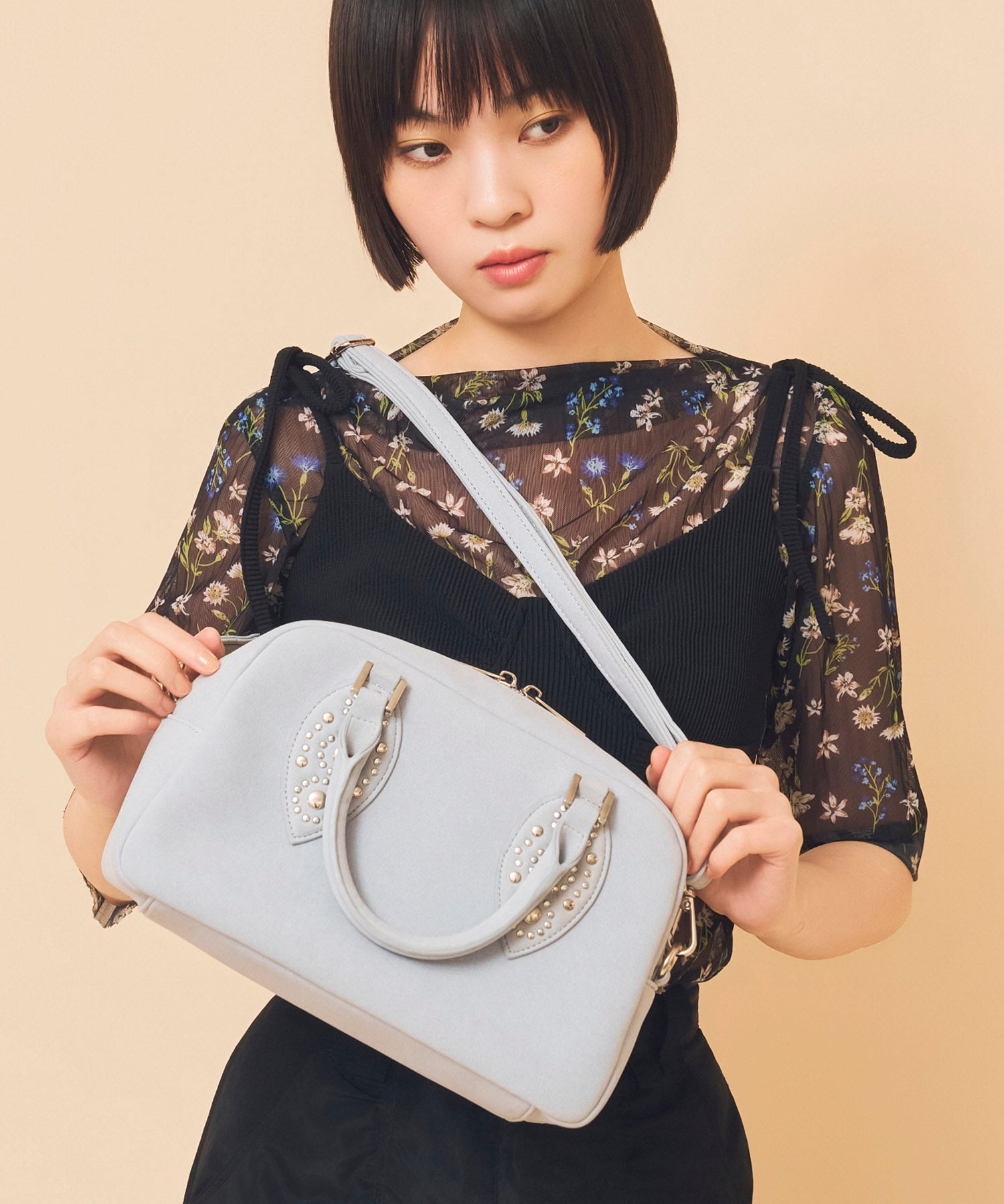 Casselini(キャセリーニ)スタッズハンドバッグ | CASSELINI ONLINE SHOP