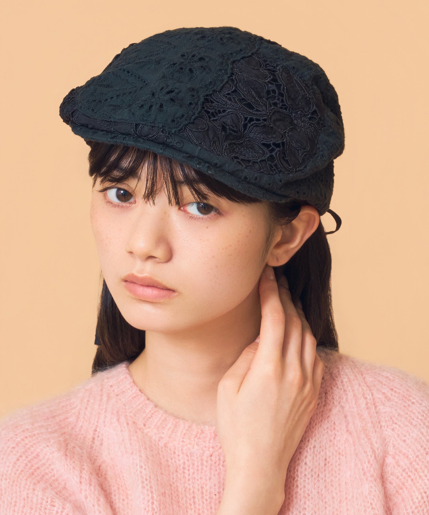 【新品】Chabi ボインキャミ Casselini(キャセリーニ)パッチワークレースハンチング | CASSELINI