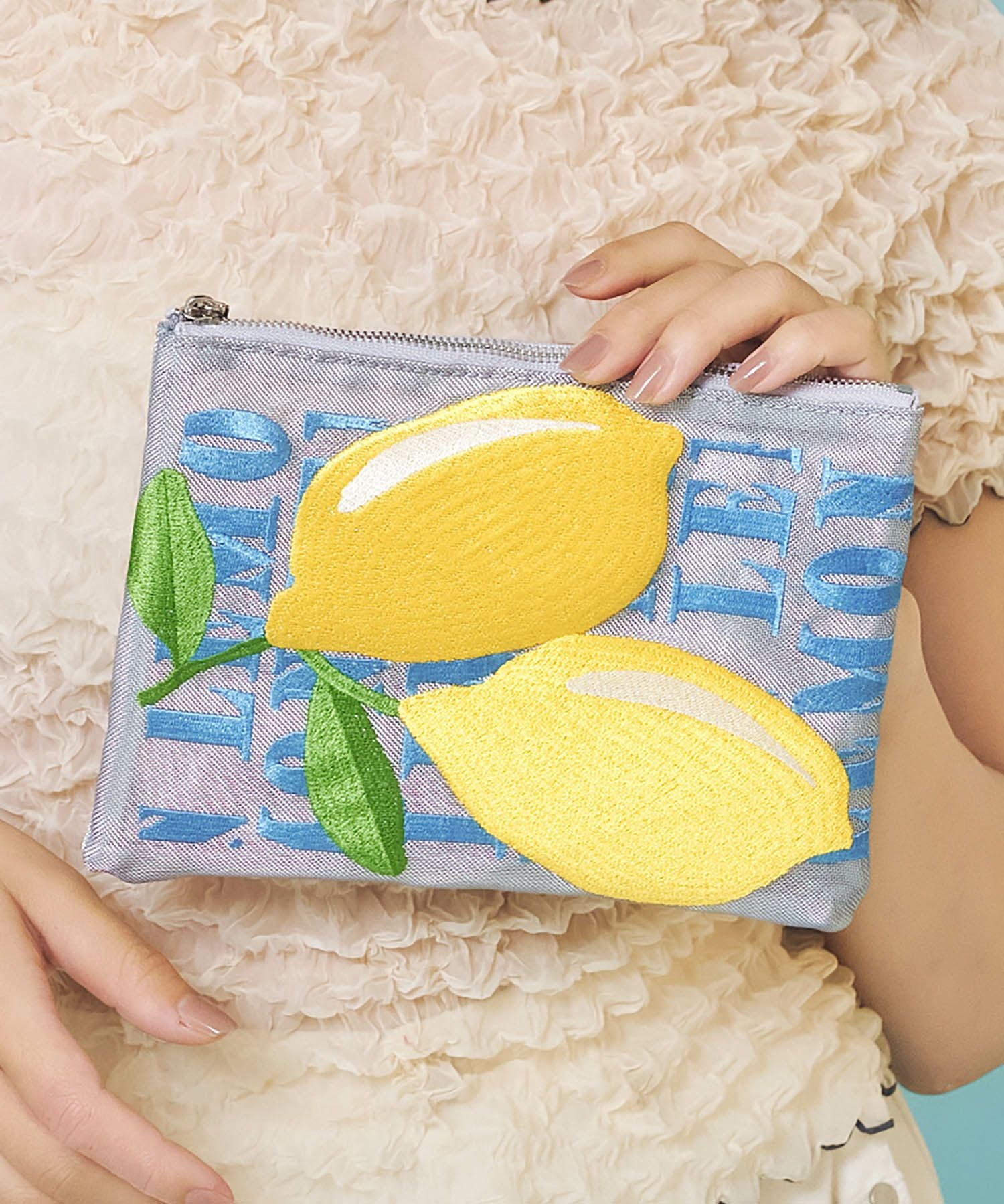 Casselini(キャセリーニ)チュール刺繍ポーチ | CASSELINI ONLINE SHOP