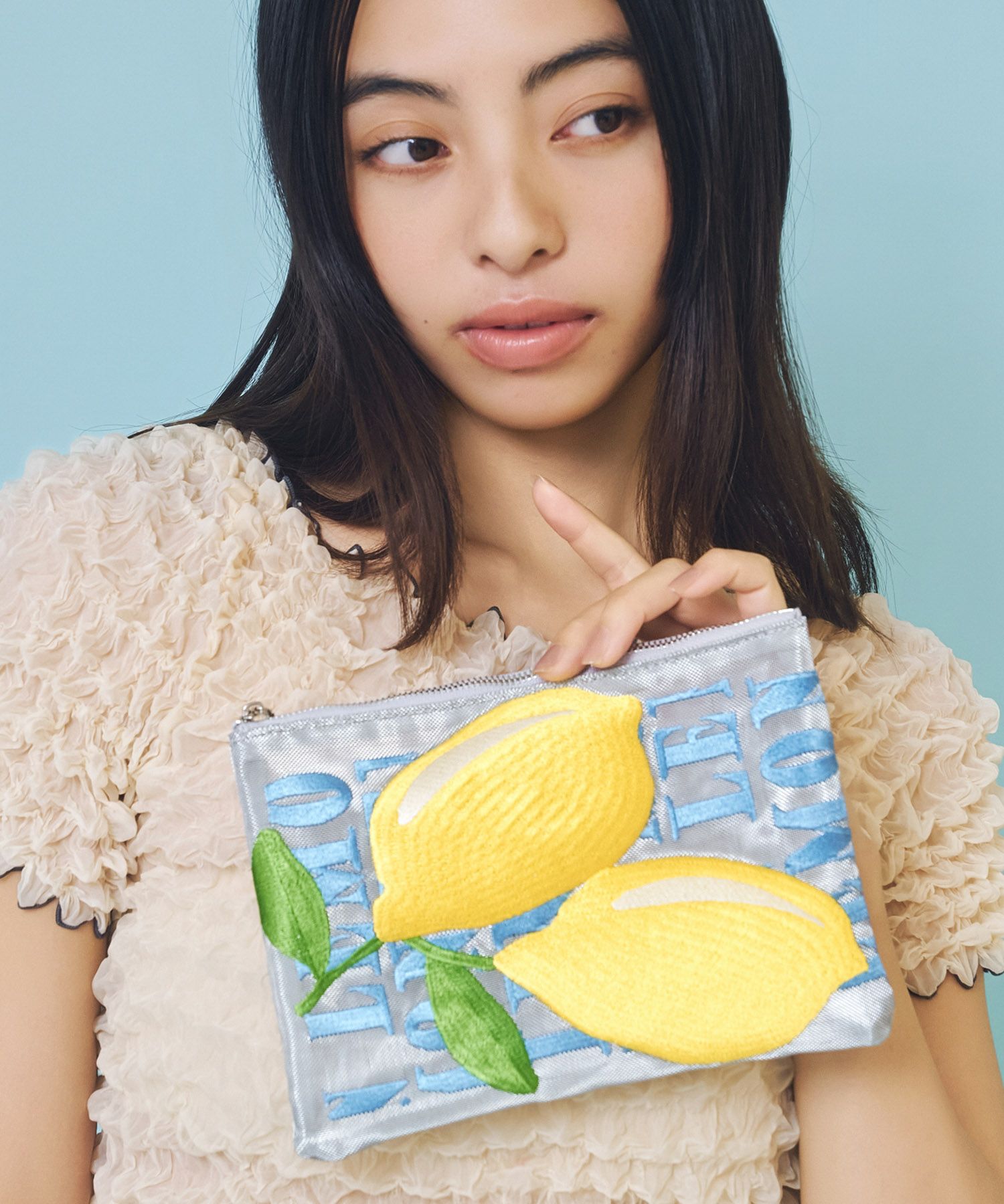 Casselini(キャセリーニ)チュール刺繍ポーチ | CASSELINI ONLINE SHOP