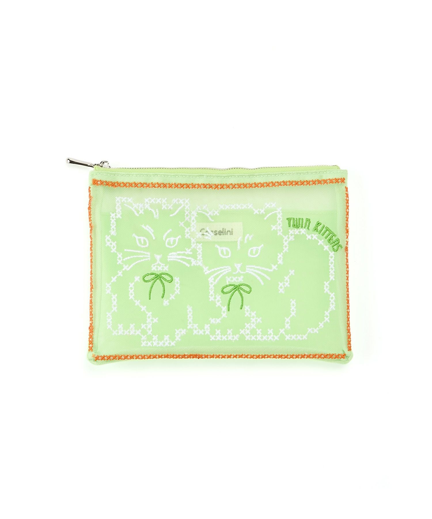 Casselini(キャセリーニ)チュール刺繍ポーチ | CASSELINI ONLINE SHOP