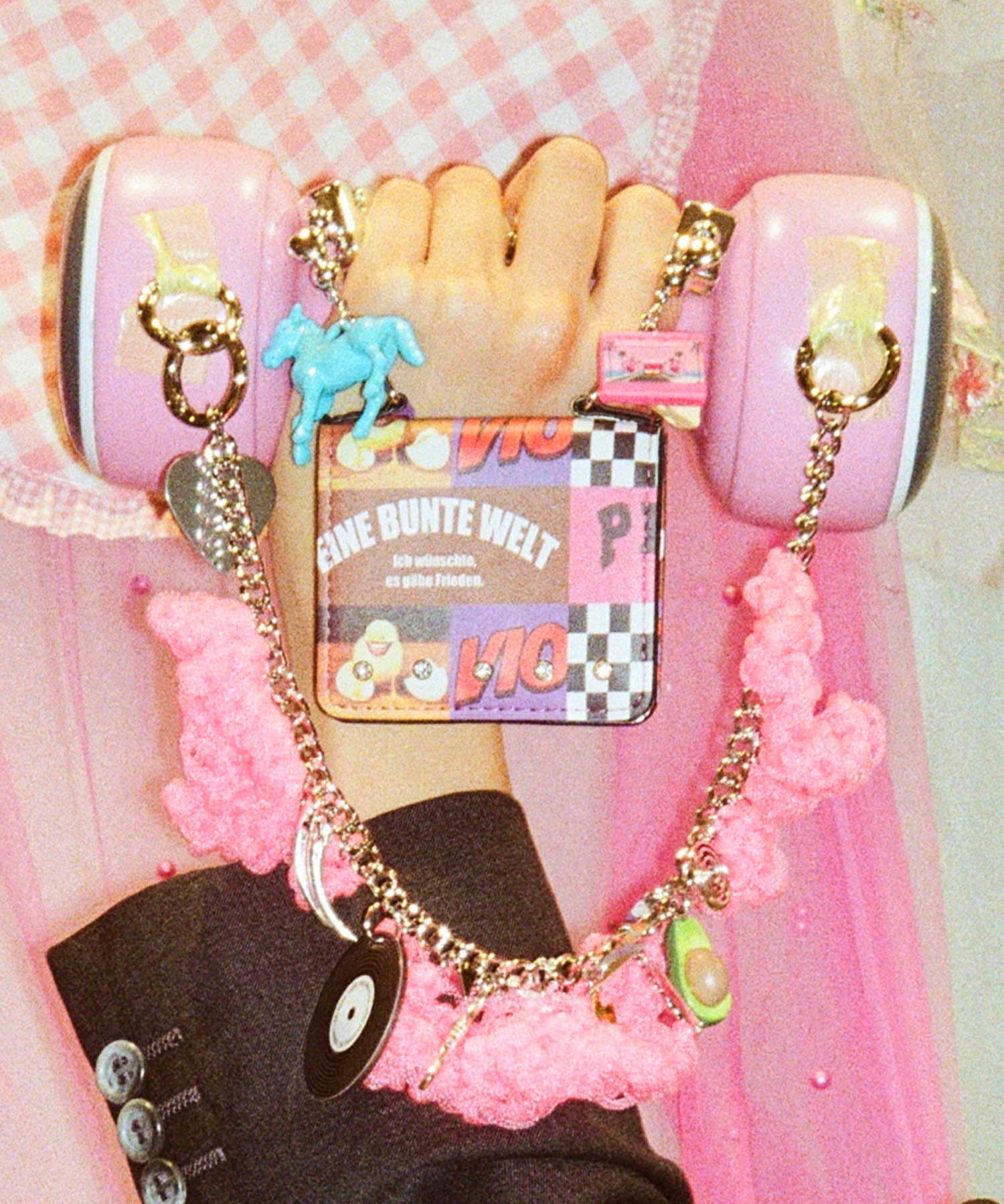 HEY! Mrs ROSE(ヘイ！ミセスローズ)HEY! Charm Pouch | CASSELINI