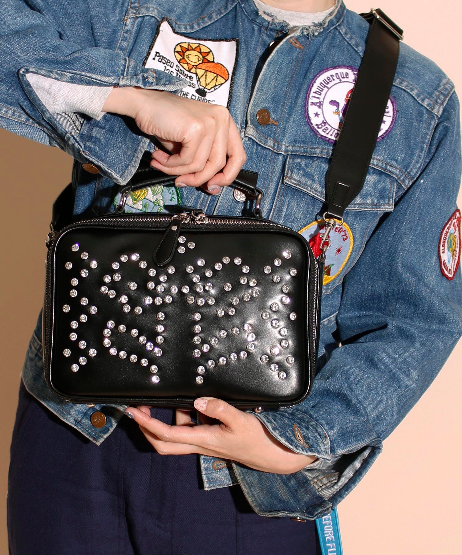 新色追加】HEY! Mrs ROSE(ヘイ！ミセスローズ)Rhinestone Boston＜6月