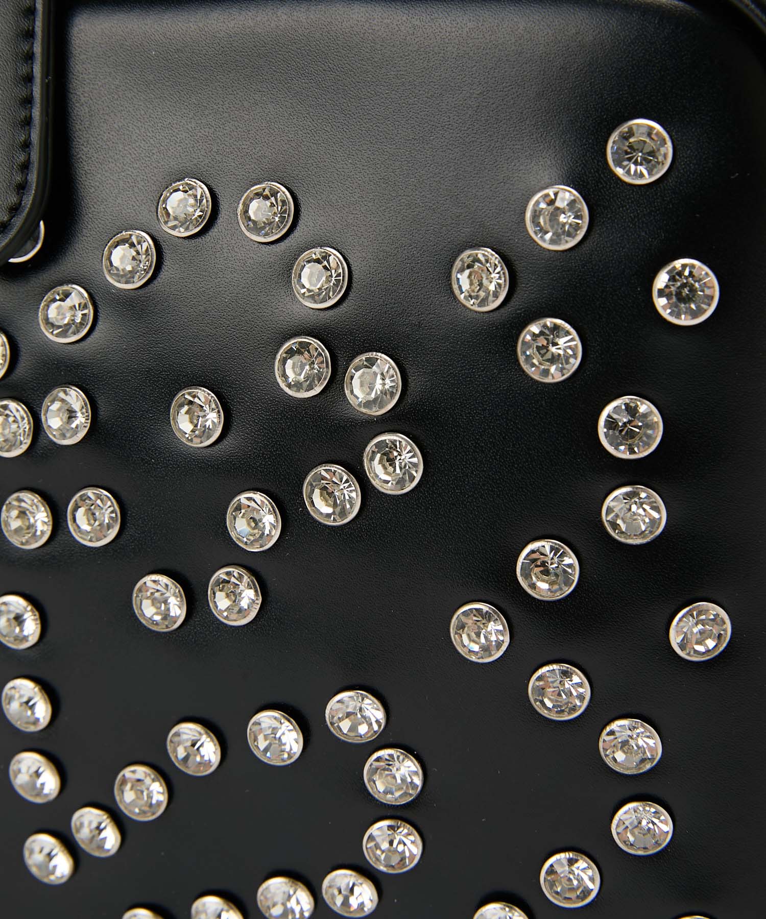 HEY! Mrs ROSE(ヘイ！ミセスローズ)Rhinestone Mini Boston
