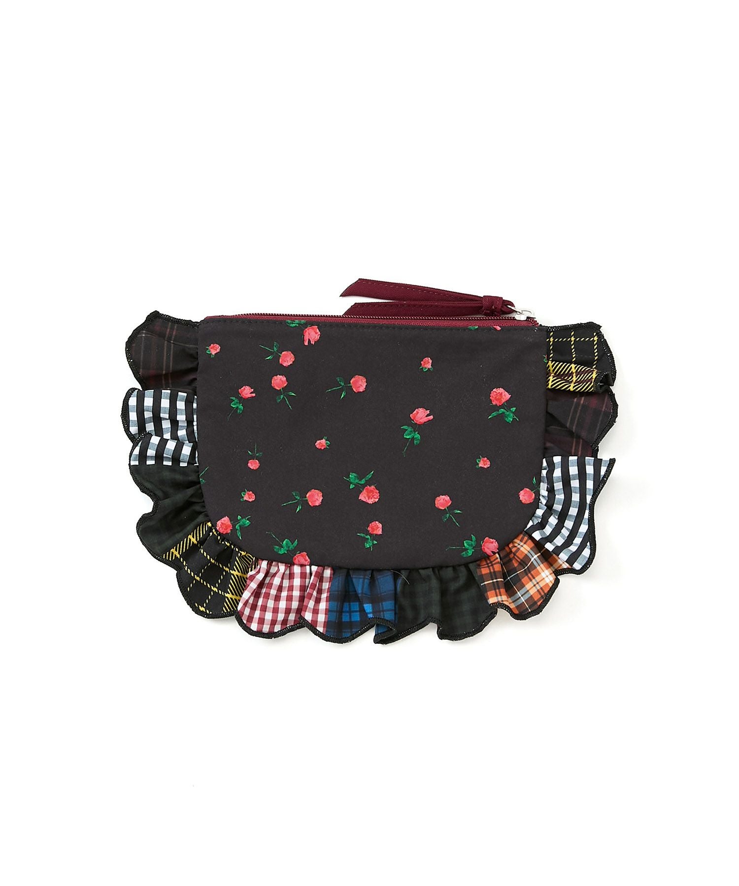 Casselini(キャセリーニ)プリントフリルポーチ | CASSELINI ONLINE SHOP