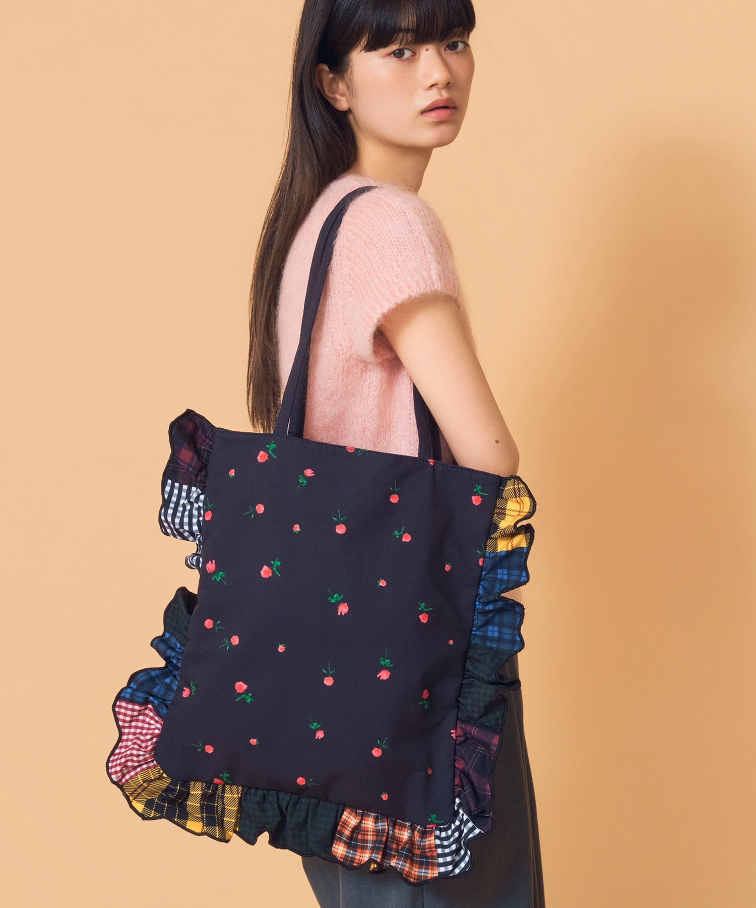 Casselini(キャセリーニ)プリントフリルトート | CASSELINI ONLINE SHOP