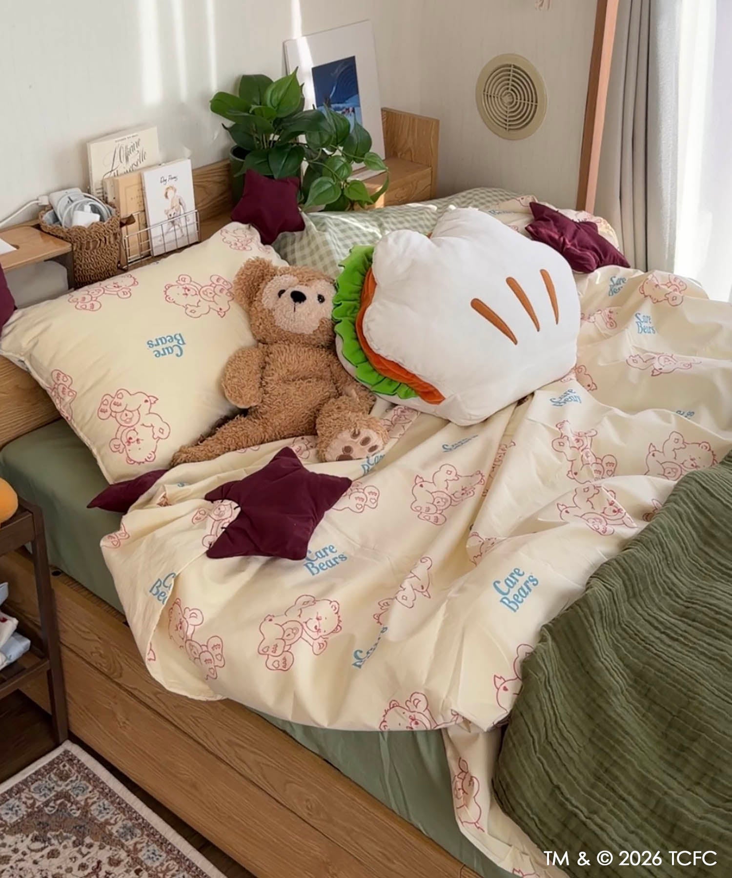 Casselini　布団カバー Casselini HOME(キャセリーニ ホーム)【Care Bears™】布団カバー