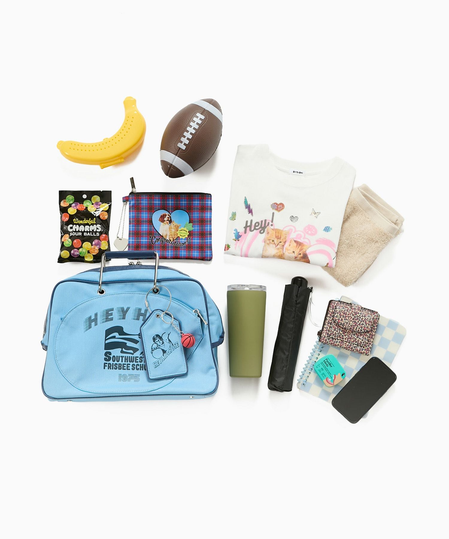 HEY! Mrs ROSE(ヘイ！ミセスローズ)Parody Sports BAG | CASSELINI