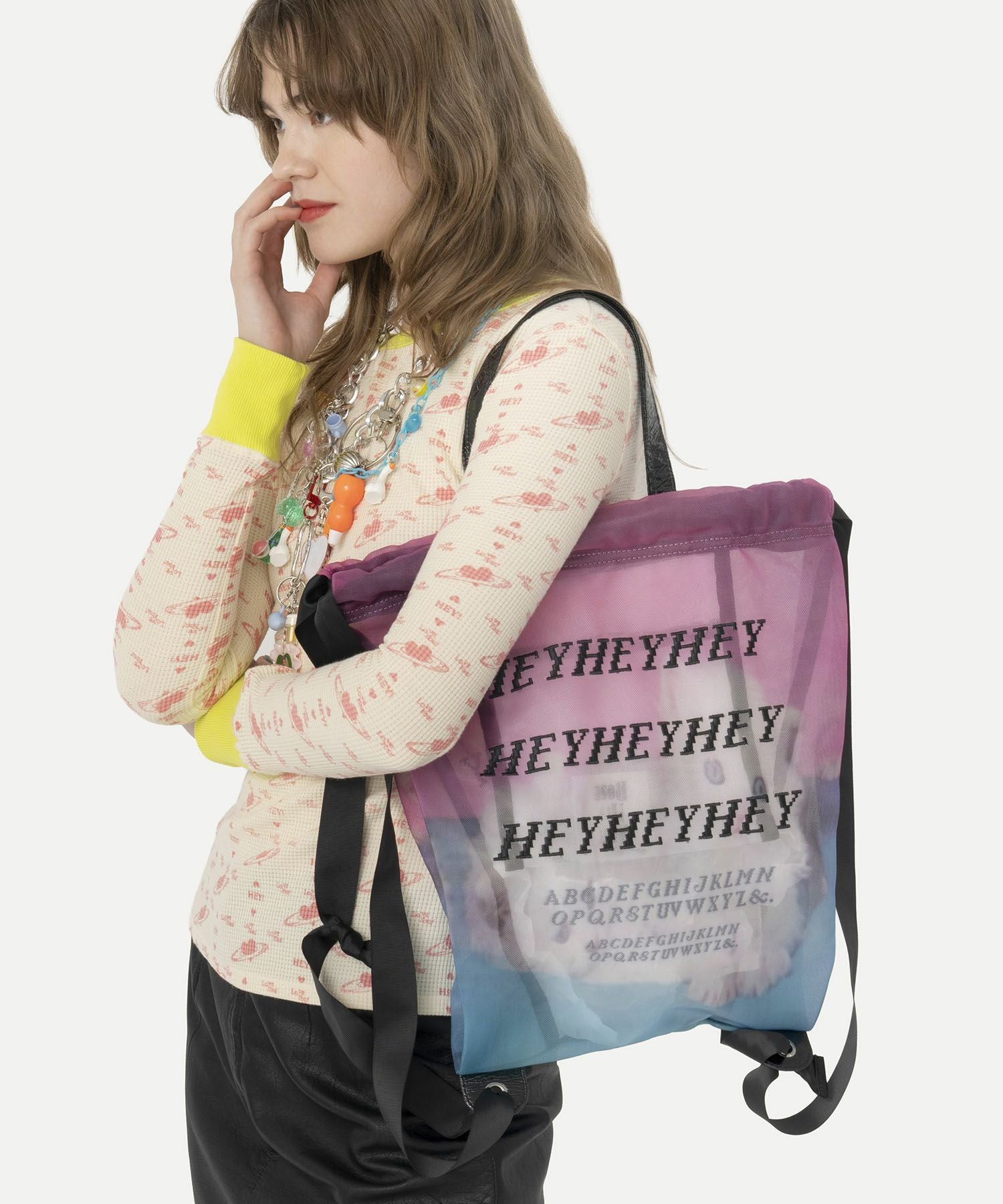 HEY! Mrs ROSE(ヘイ！ミセスローズ)Mesh Backpack | CASSELINI ONLINE SHOP