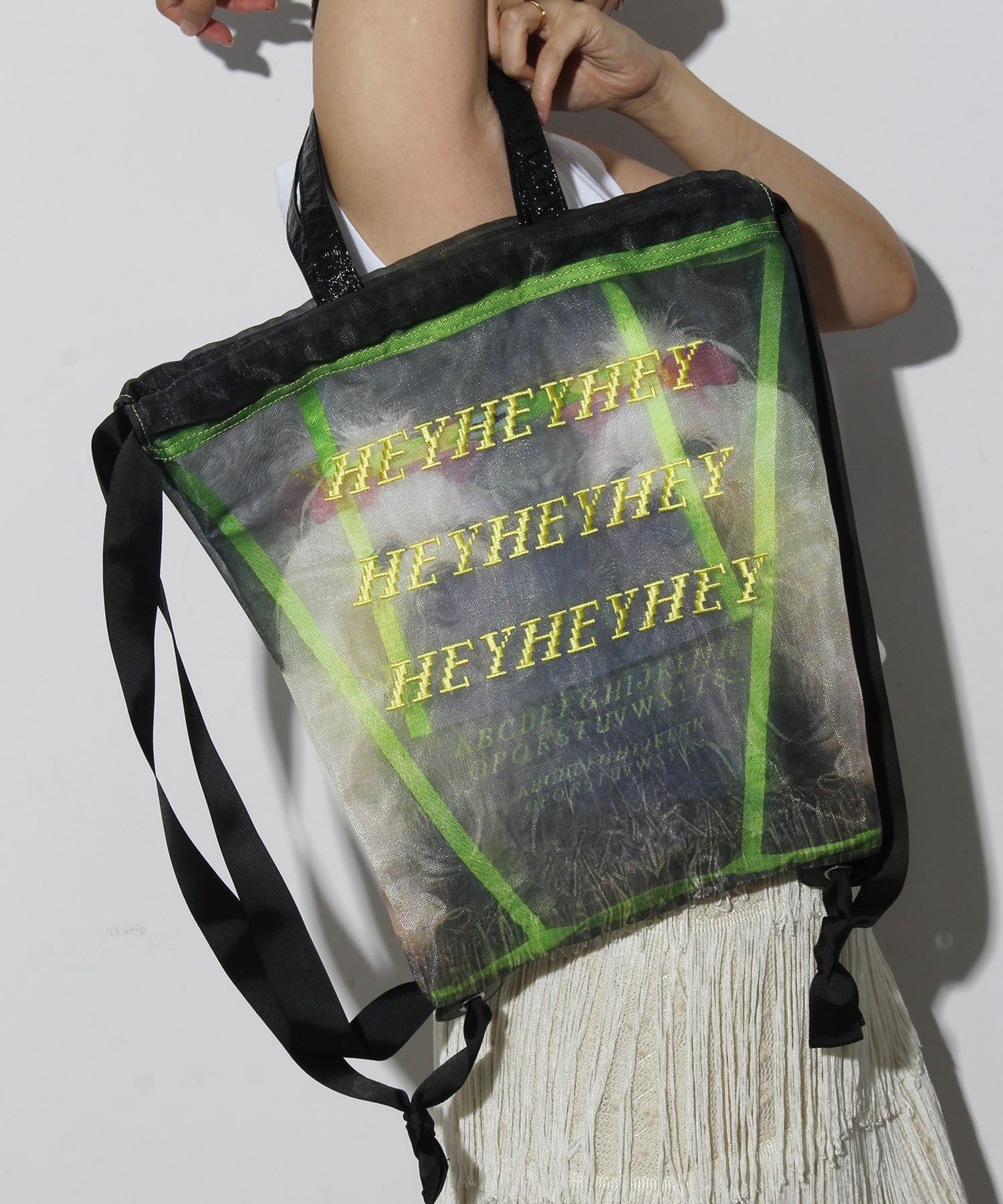 HEY! Mrs ROSE(ヘイ！ミセスローズ)Mesh Backpack | CASSELINI ONLINE SHOP
