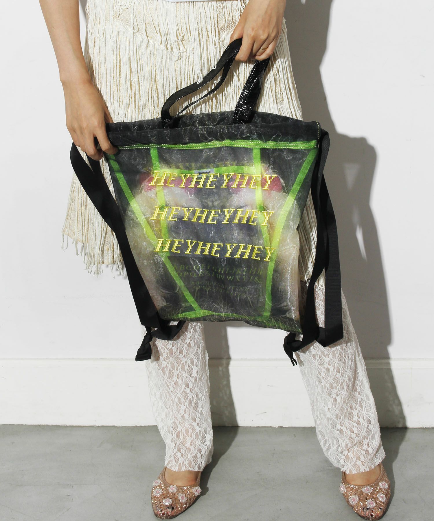 HEY! Mrs ROSE(ヘイ！ミセスローズ)Mesh Backpack | CASSELINI ONLINE SHOP