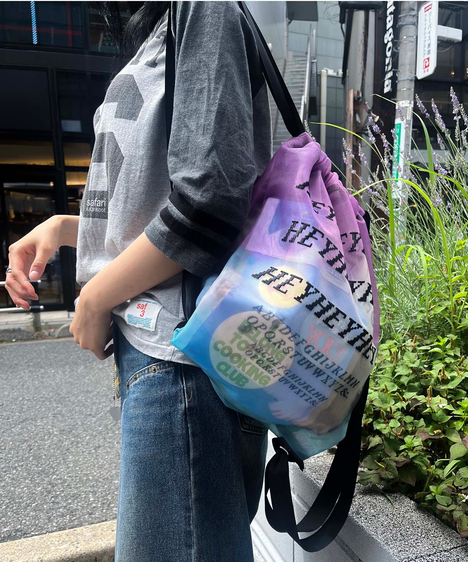 HEY! Mrs ROSE(ヘイ！ミセスローズ)Mesh Backpack | CASSELINI ONLINE SHOP