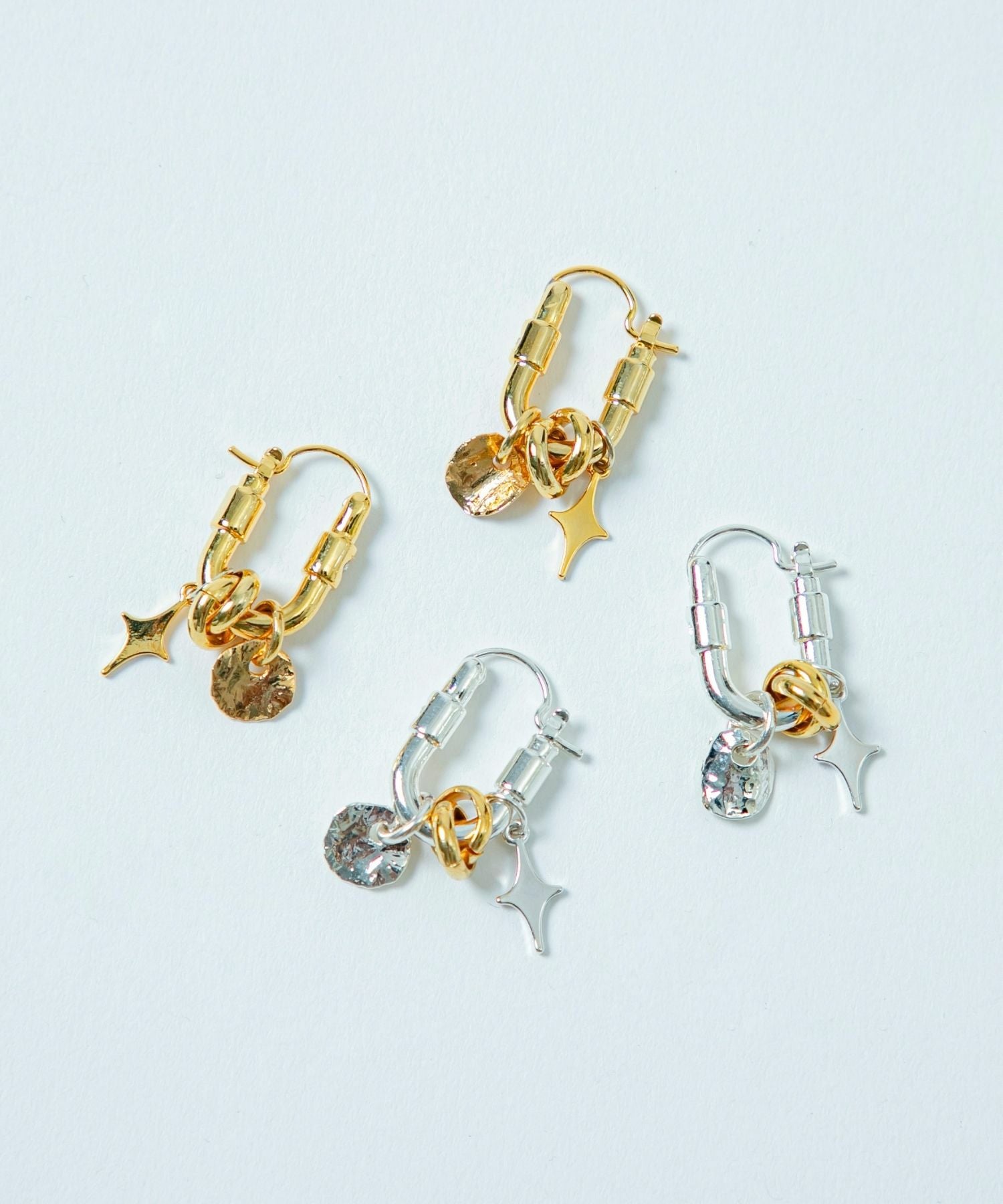 LAPUIS] Sammy charm pierced earrings | CASSELINI ONLINE SHOP
