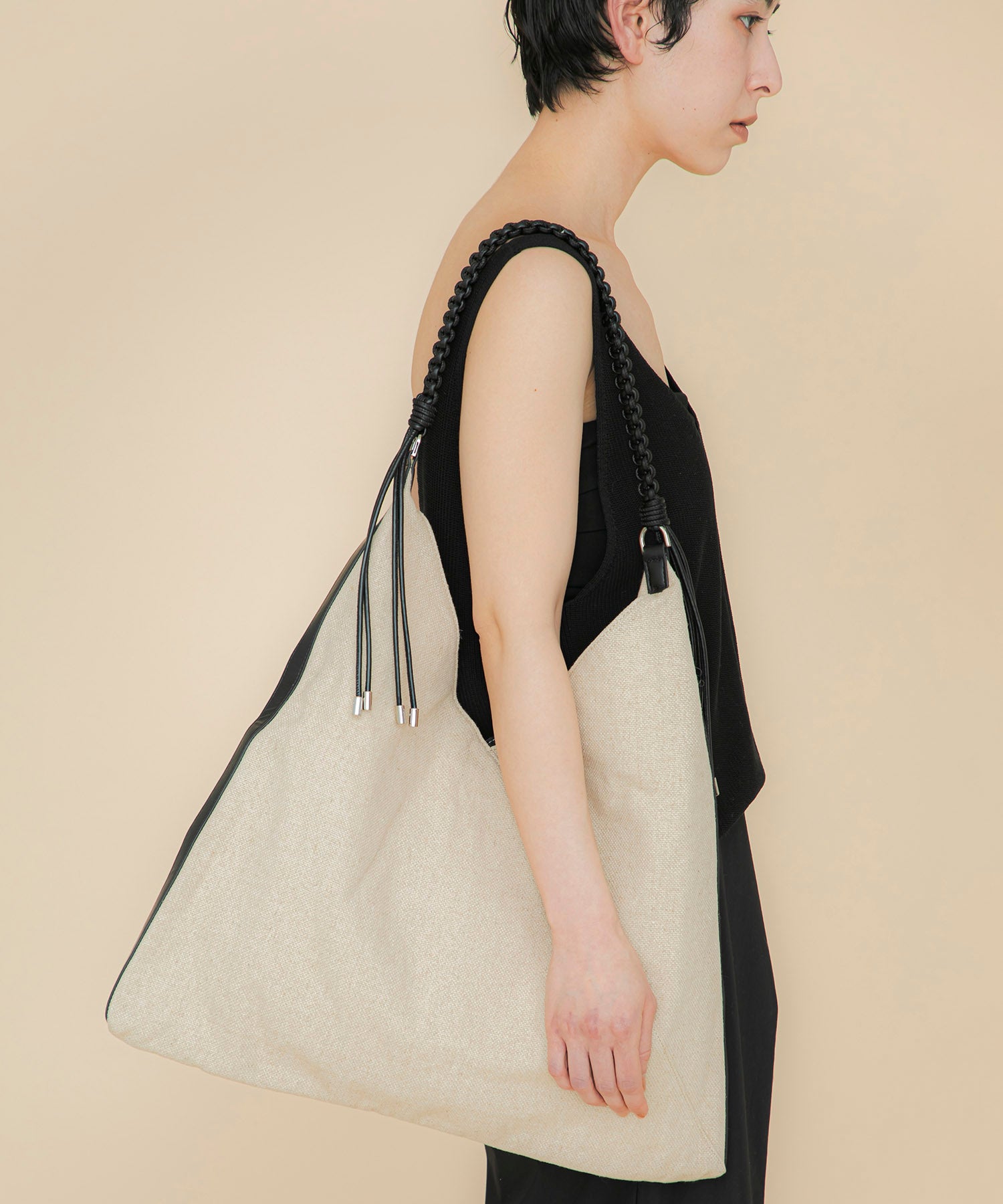 小物 channori LE VERNIS] One handle cloth bag | CASSELINI ONLINE SHOP