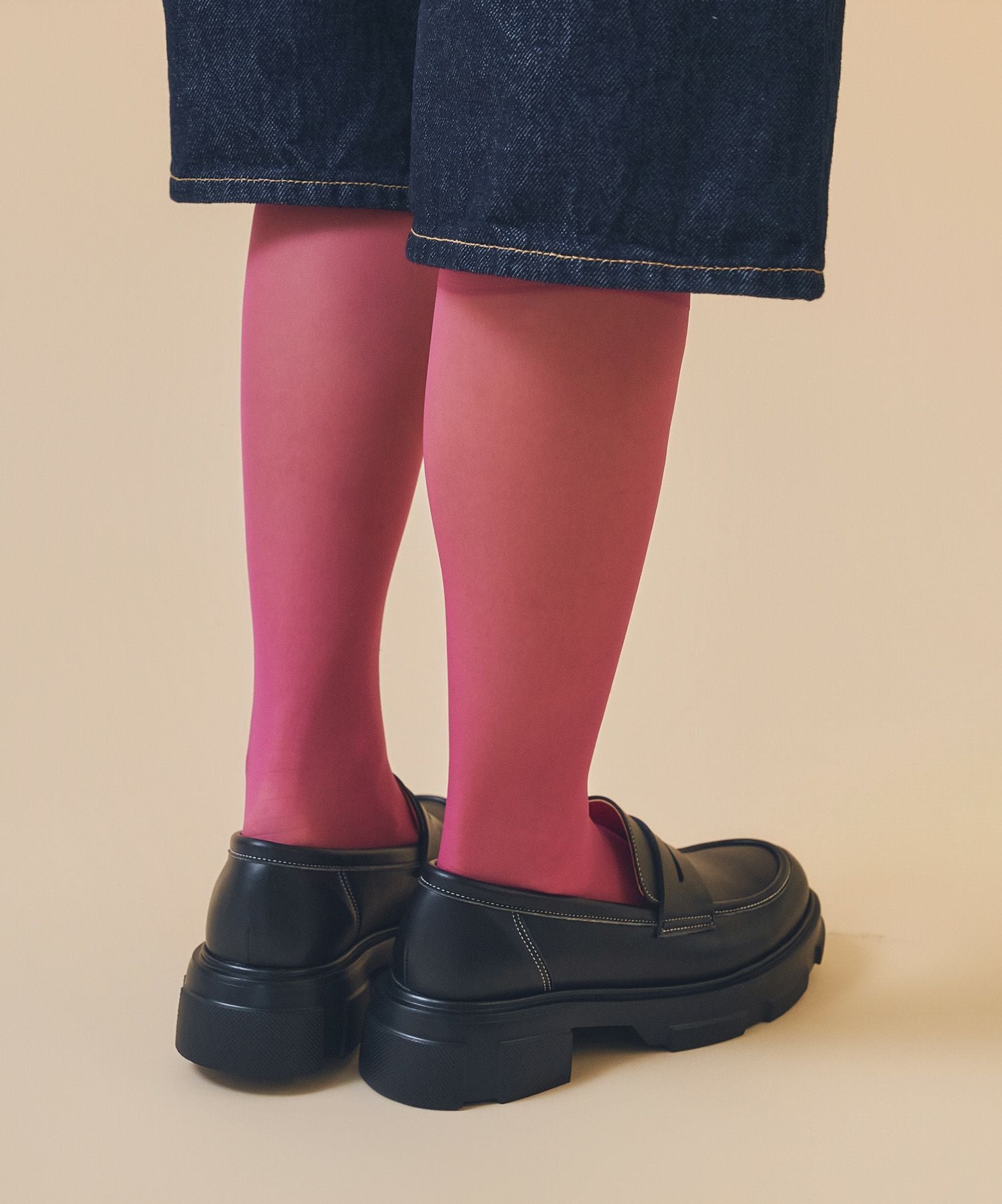 Casselini(キャセリーニ)【HARUTA×Casselini】Contrast Stitch Loafer