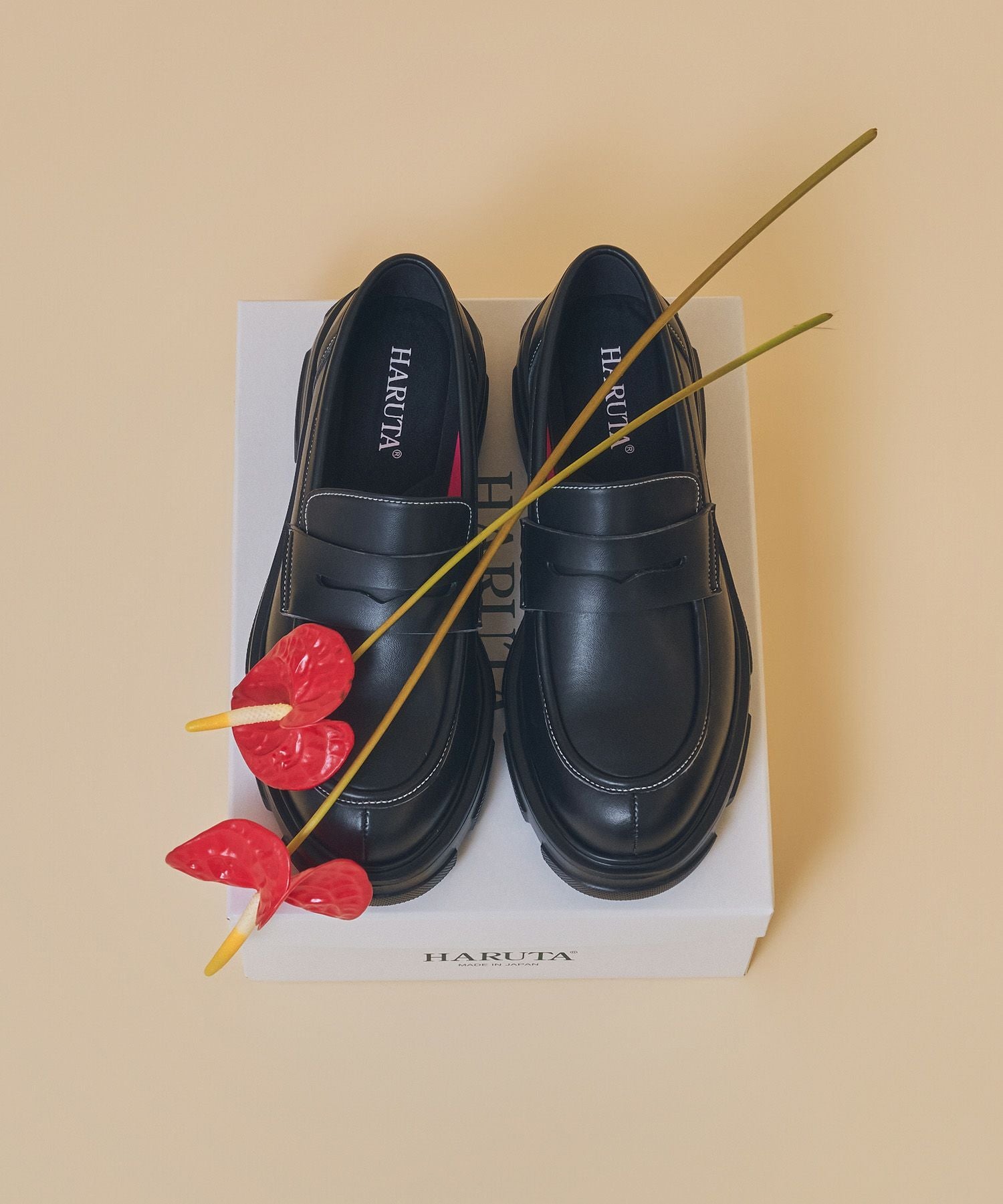 Casselini(キャセリーニ)【HARUTA×Casselini】Contrast Stitch Loafer