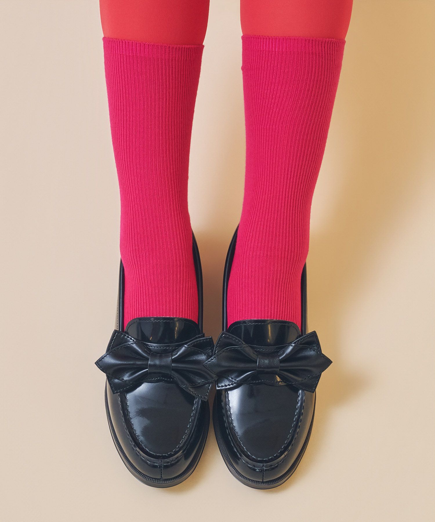 Casselini(キャセリーニ)【HARUTA×Casselini】Ribbon Detail Loafer