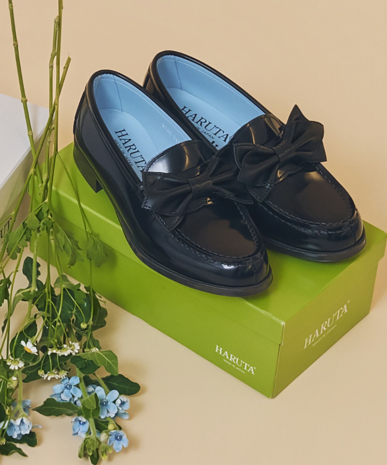 Casselini(キャセリーニ)【HARUTA×Casselini】Ribbon Detail Loafer