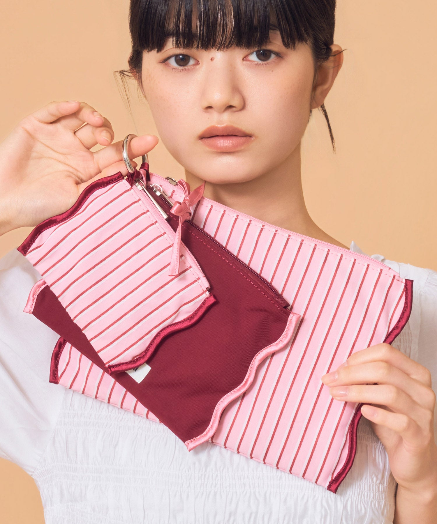 Casselini(キャセリーニ)ストライプポーチセット | CASSELINI ONLINE SHOP