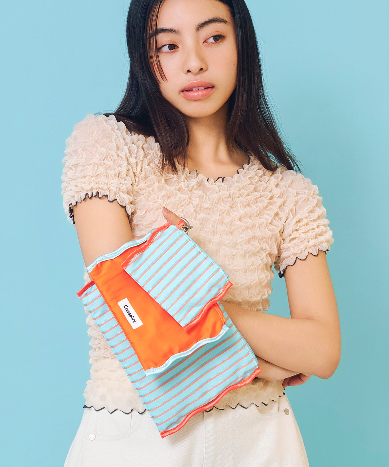 Casselini(キャセリーニ)ストライプポーチセット | CASSELINI ONLINE SHOP