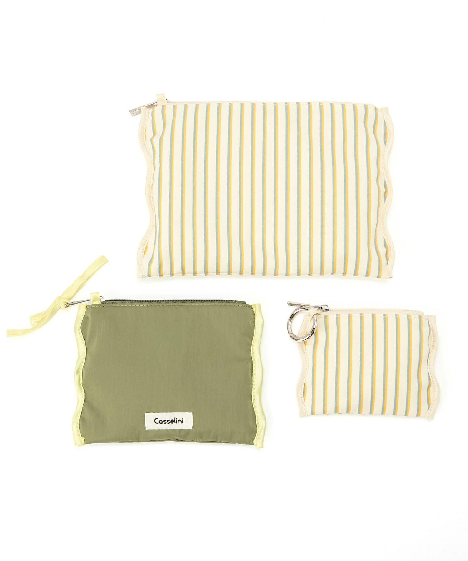 Casselini(キャセリーニ)ストライプポーチセット | CASSELINI ONLINE SHOP