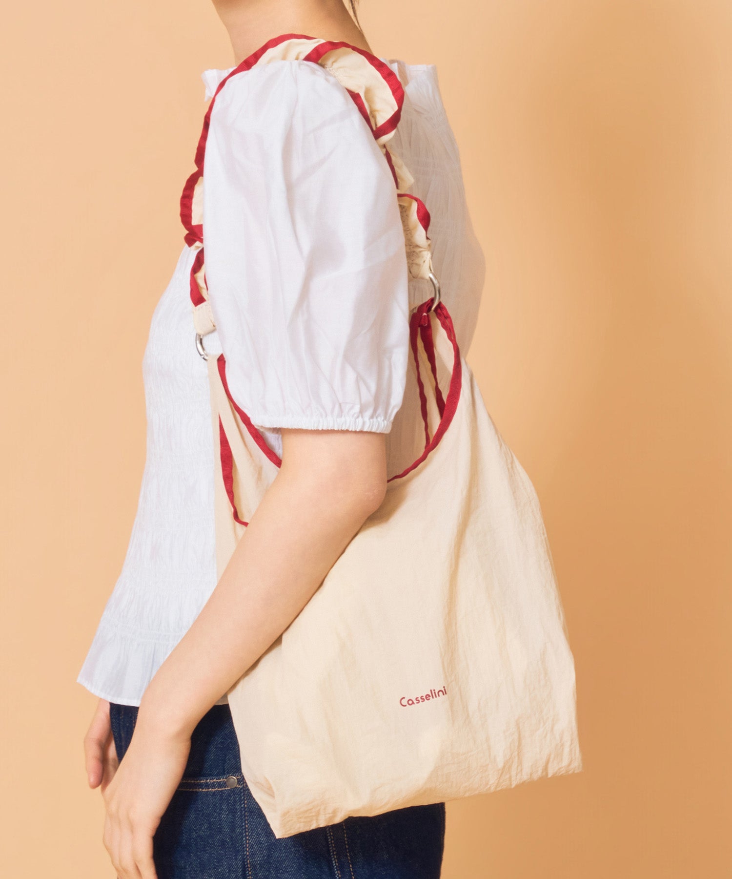 Casselini(キャセリーニ)フリルエコバッグ | CASSELINI ONLINE SHOP