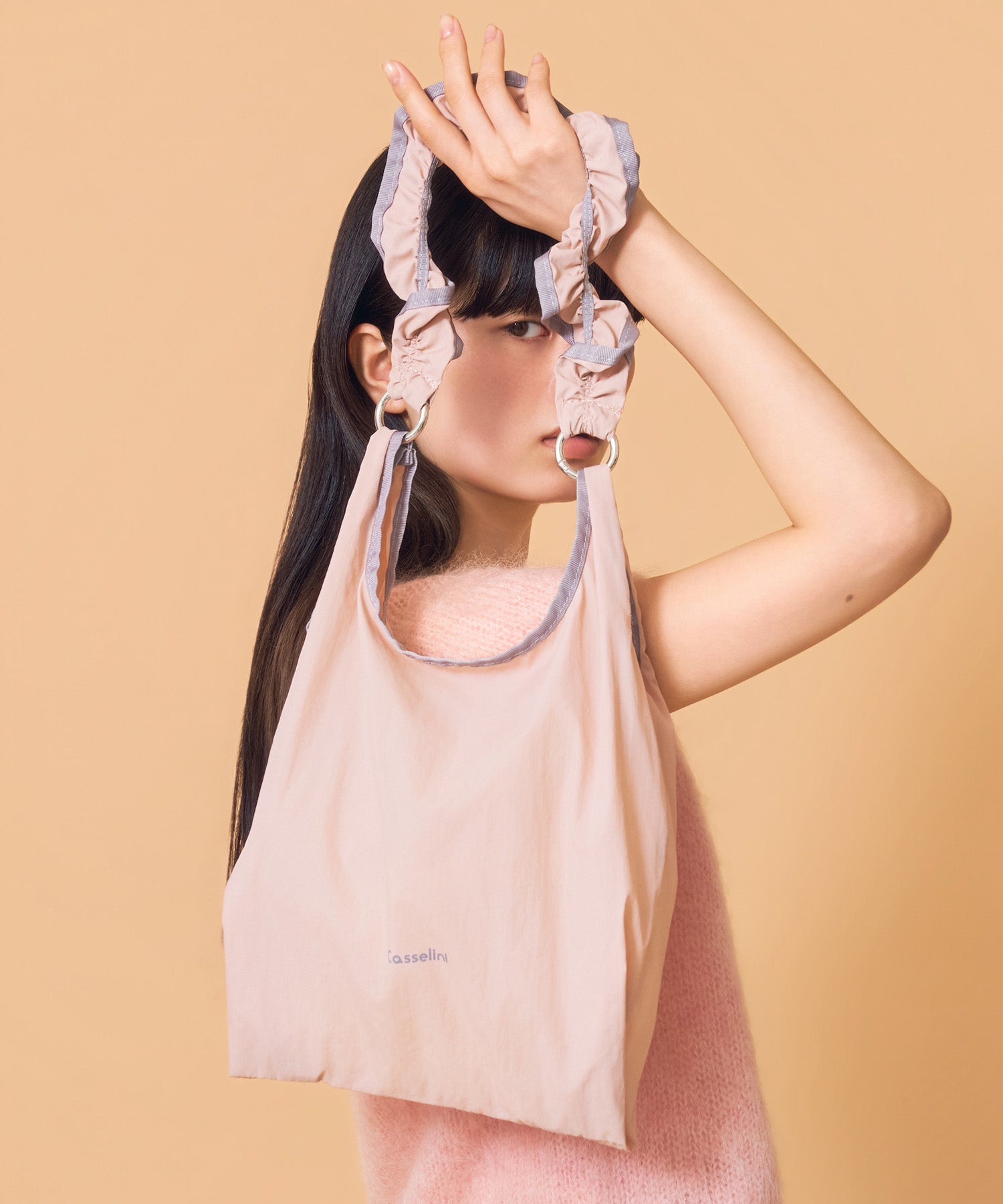 Casselini(キャセリーニ)フリルエコバッグ | CASSELINI ONLINE SHOP