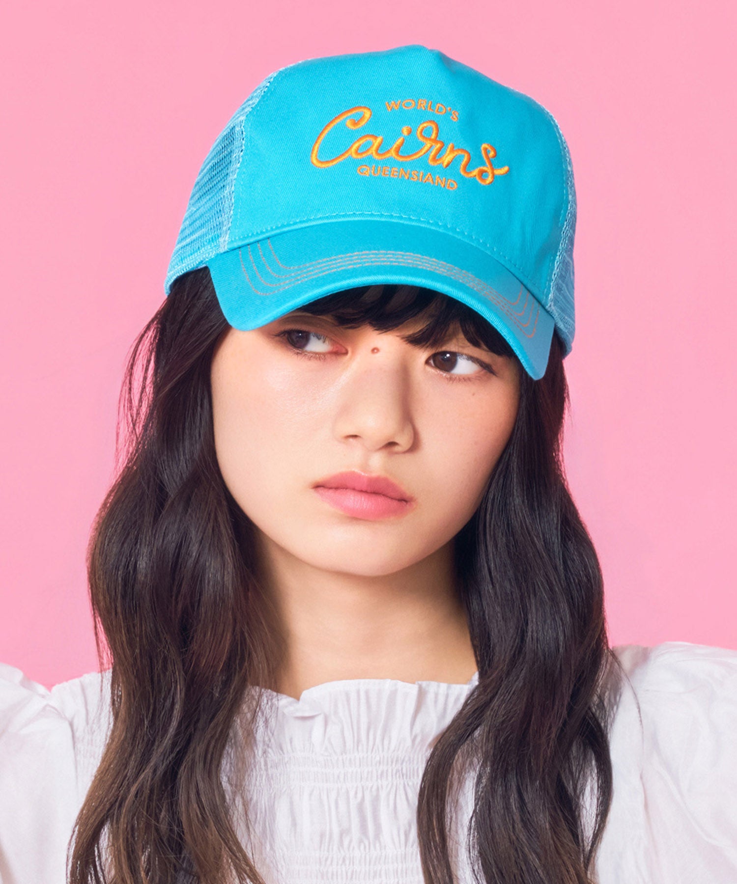 Casselini(キャセリーニ)メッシュ刺繍キャップ | CASSELINI ONLINE SHOP