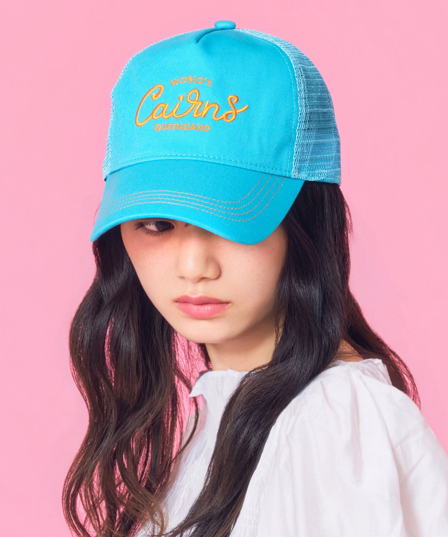 Casselini(キャセリーニ)メッシュ刺繍キャップ | CASSELINI ONLINE SHOP