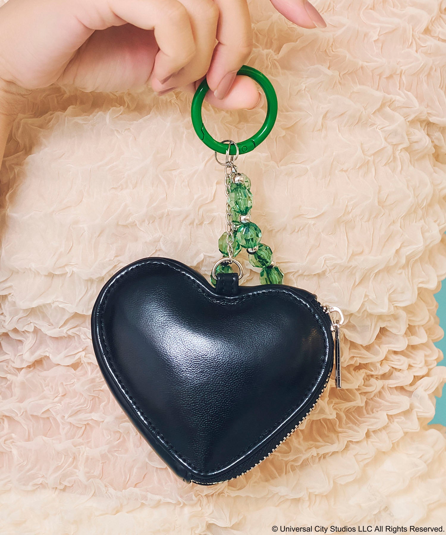 Casselini(キャセリーニ)【WICKED× Casselini】ビーズチャームポーチ