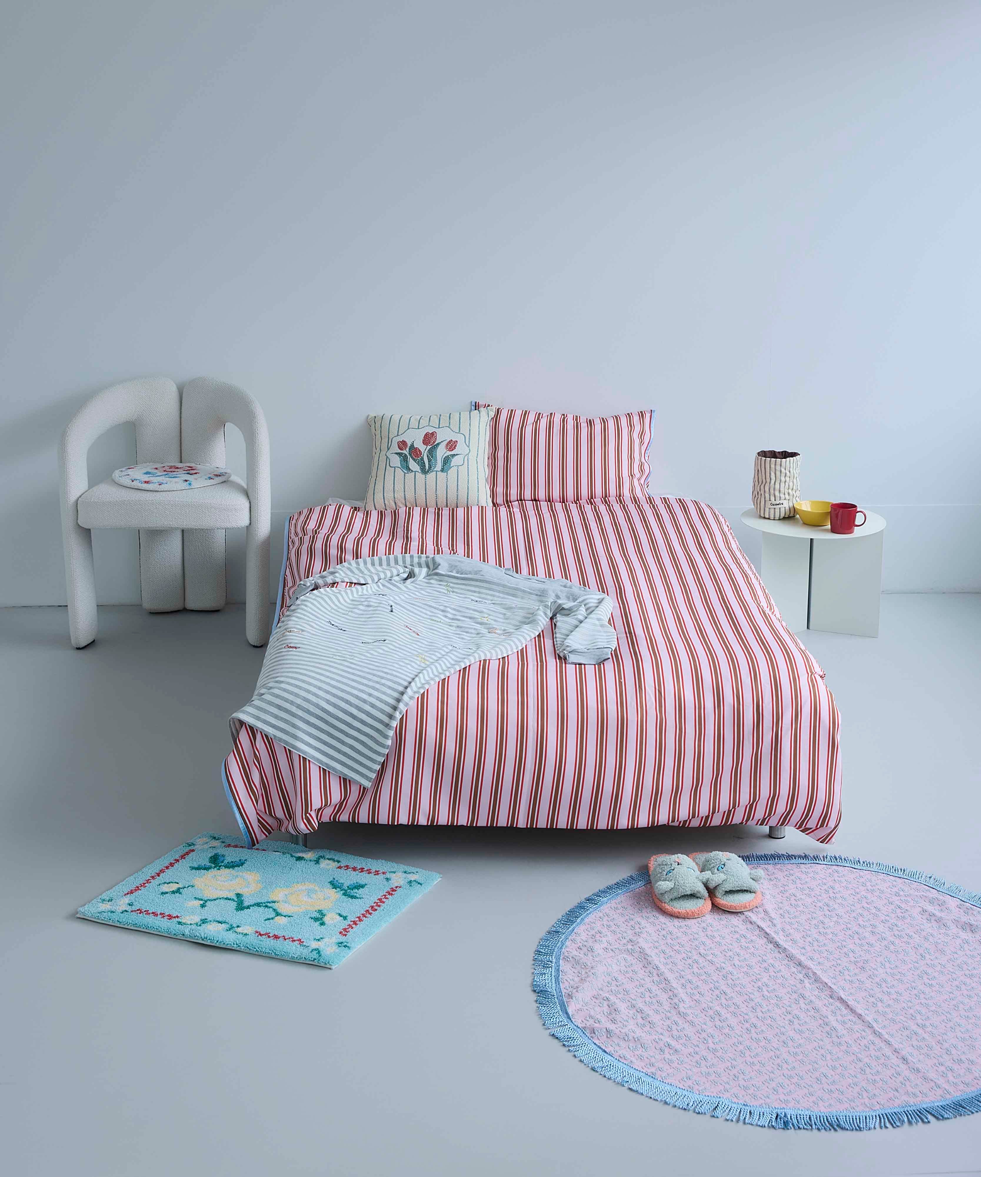 Casselini HOME(キャセリーニ ホーム)オリジナルストライプ枕カバー