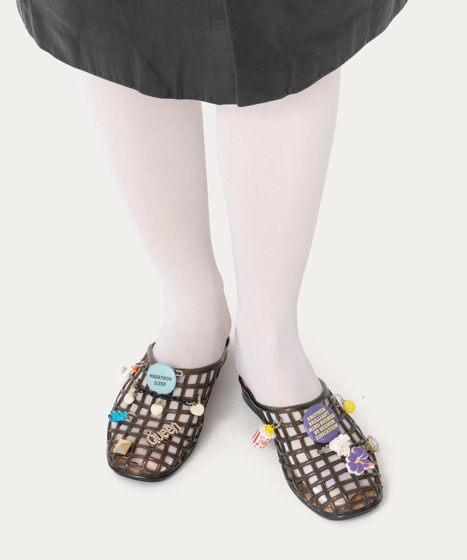 HEY! Mrs ROSE(ヘイ！ミセスローズ)Custom charm Sandals | CASSELINI