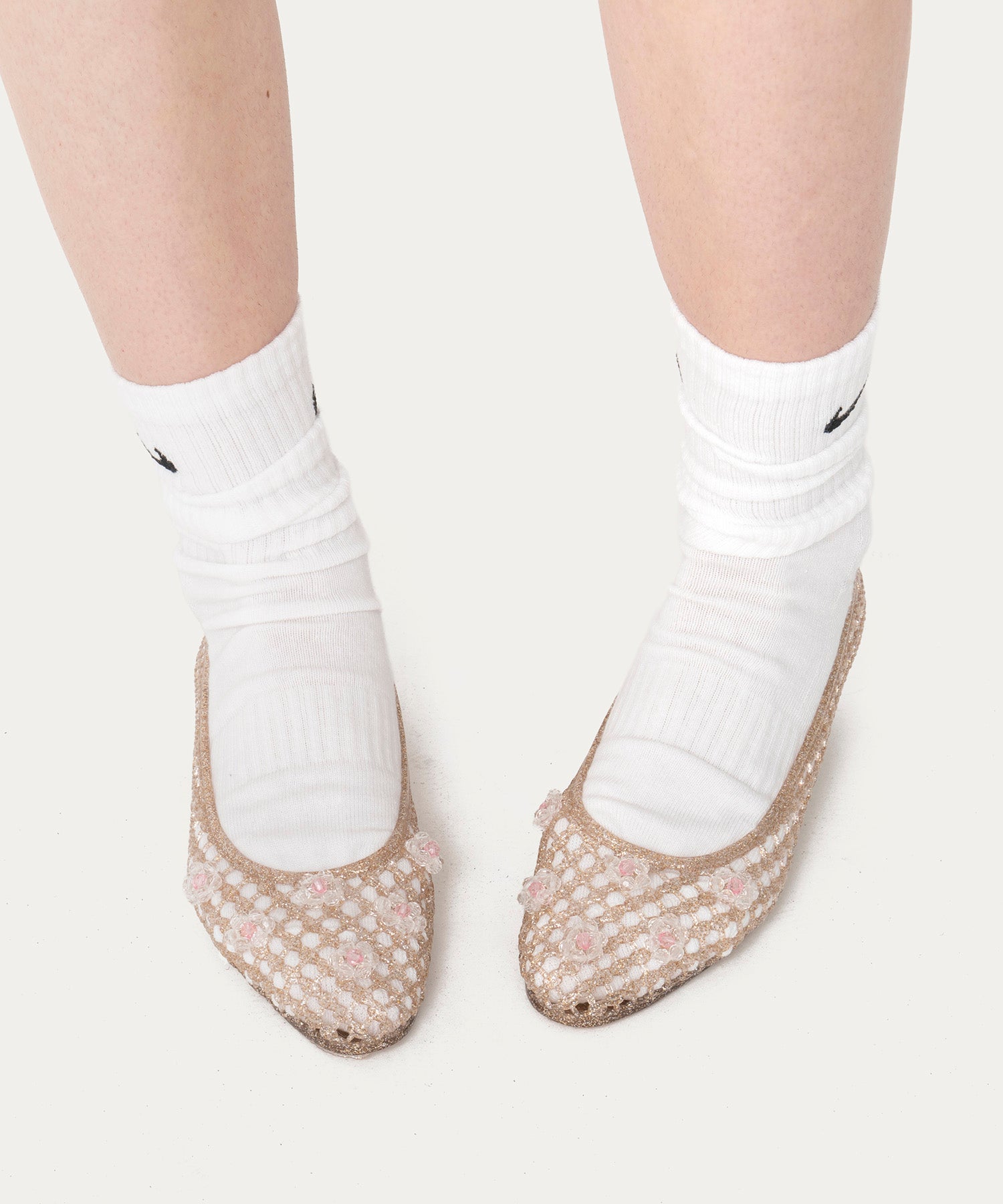 HEY! Mrs ROSE(ヘイ！ミセスローズ)Tiny Beads Sandals | CASSELINI