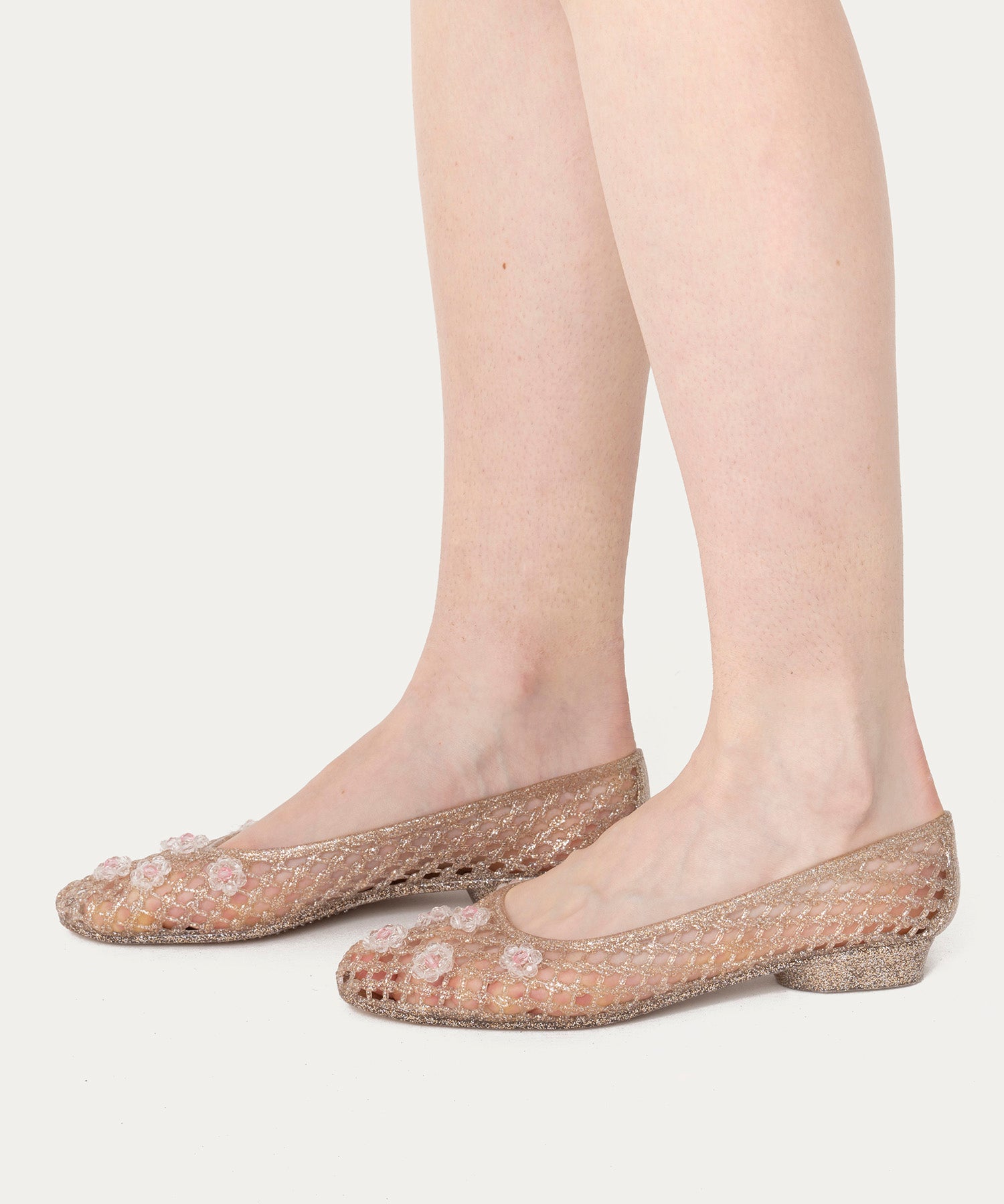 HEY! Mrs ROSE(ヘイ！ミセスローズ)Tiny Beads Sandals | CASSELINI