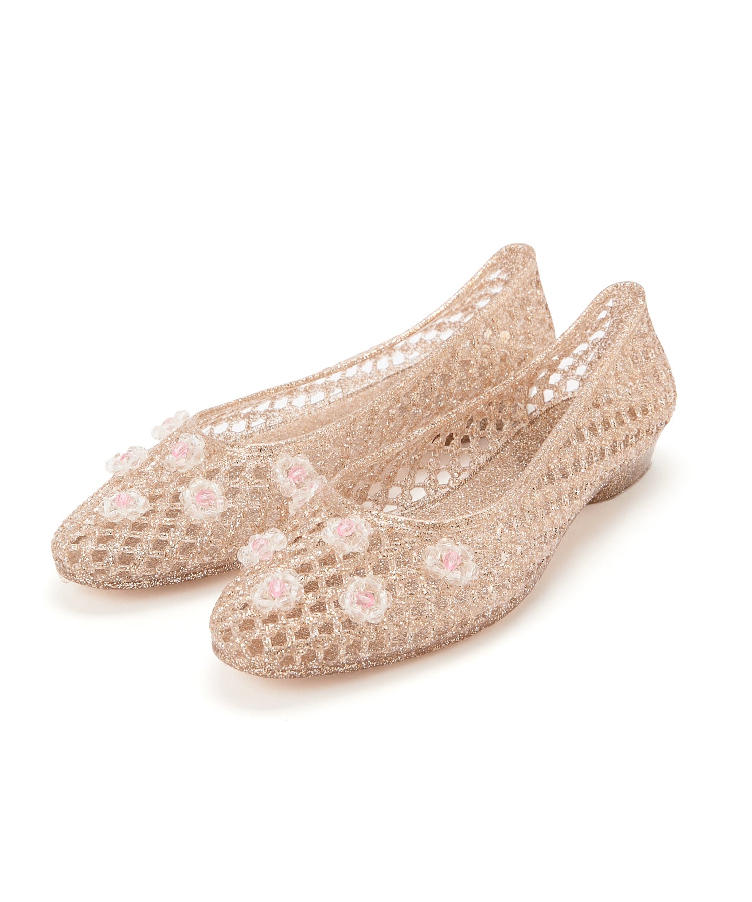 HEY! Mrs ROSE(ヘイ！ミセスローズ)Tiny Beads Sandals | CASSELINI