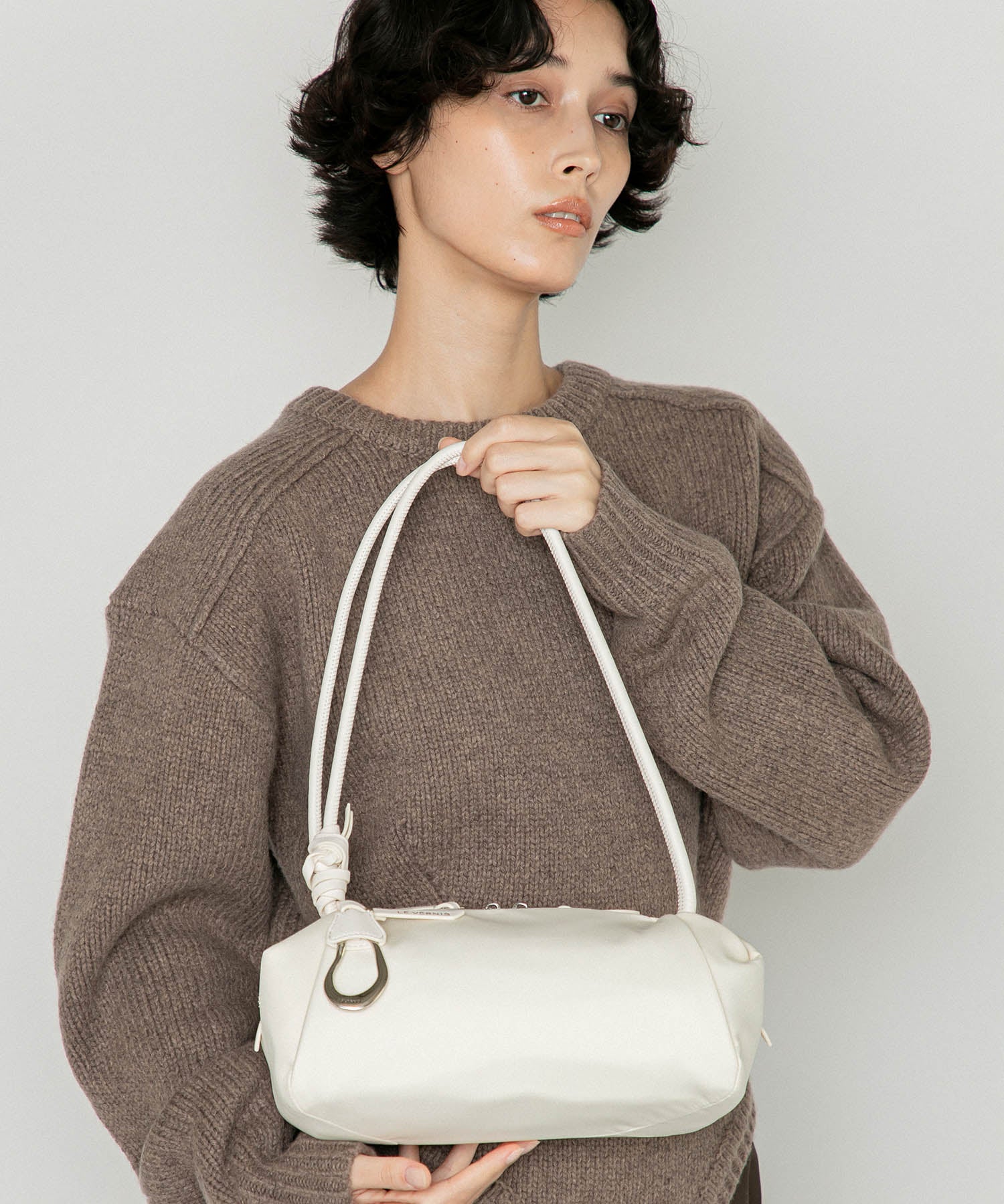 LE VERNIS] Marshmallow boston bag (Fabric) | CASSELINI ONLINE SHOP
