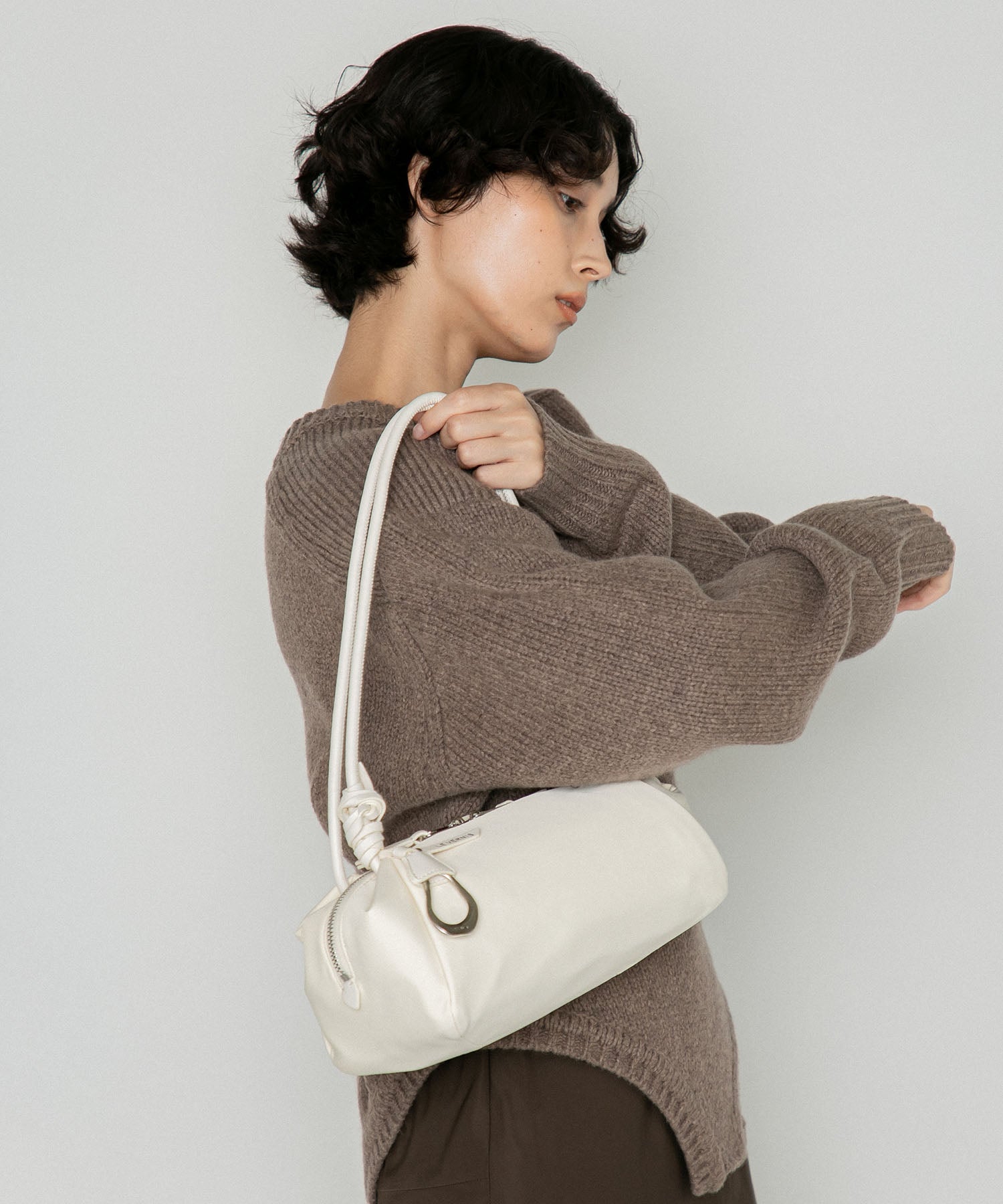 LE VERNIS] Marshmallow boston bag (Fabric) | CASSELINI ONLINE SHOP